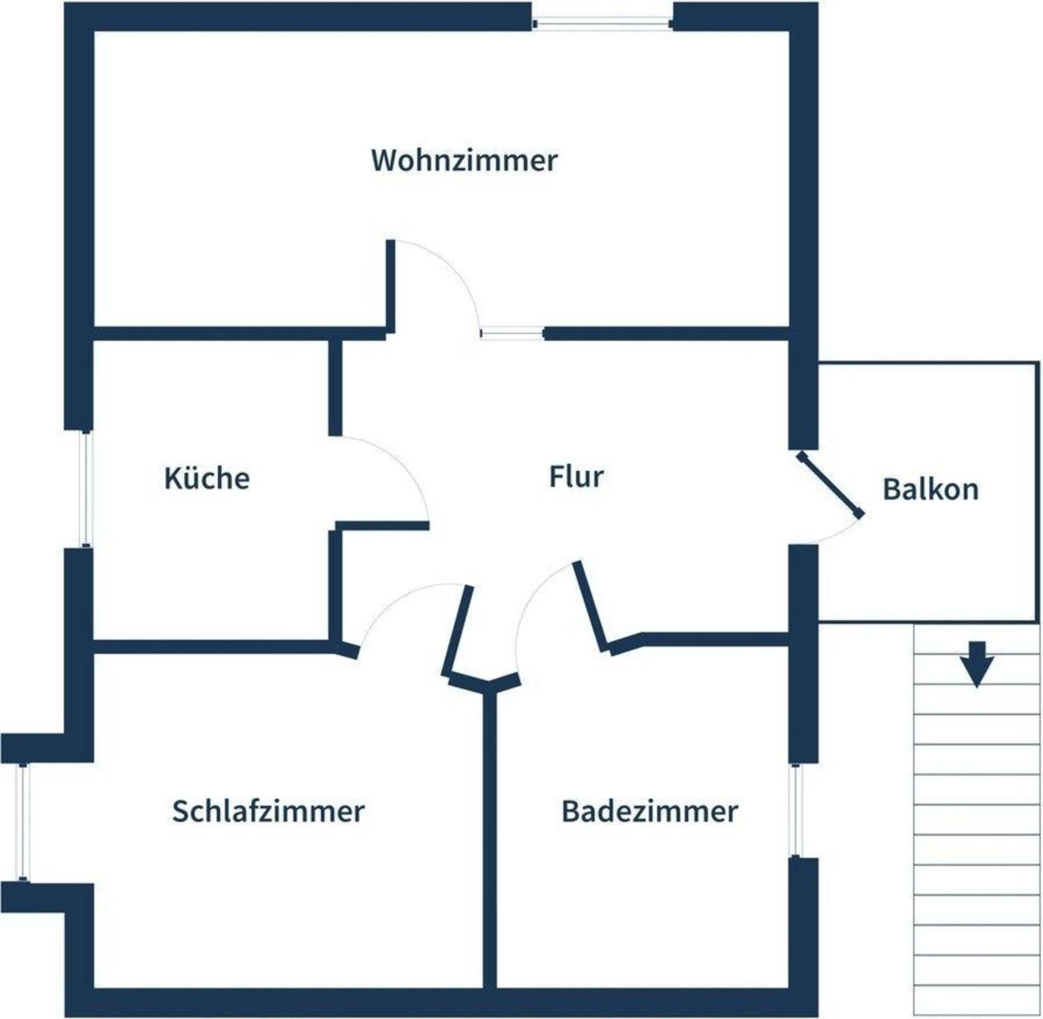 Große Wohnung in Bad Fallingbostel mit Garten