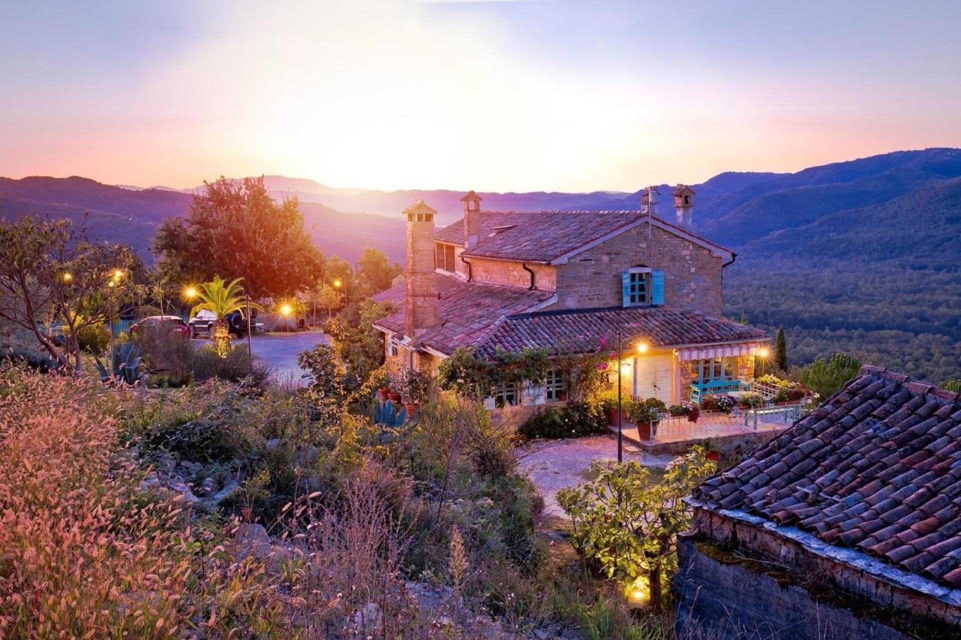 Tolle Villa Sancta Maria Motovun Mit Pool view 4