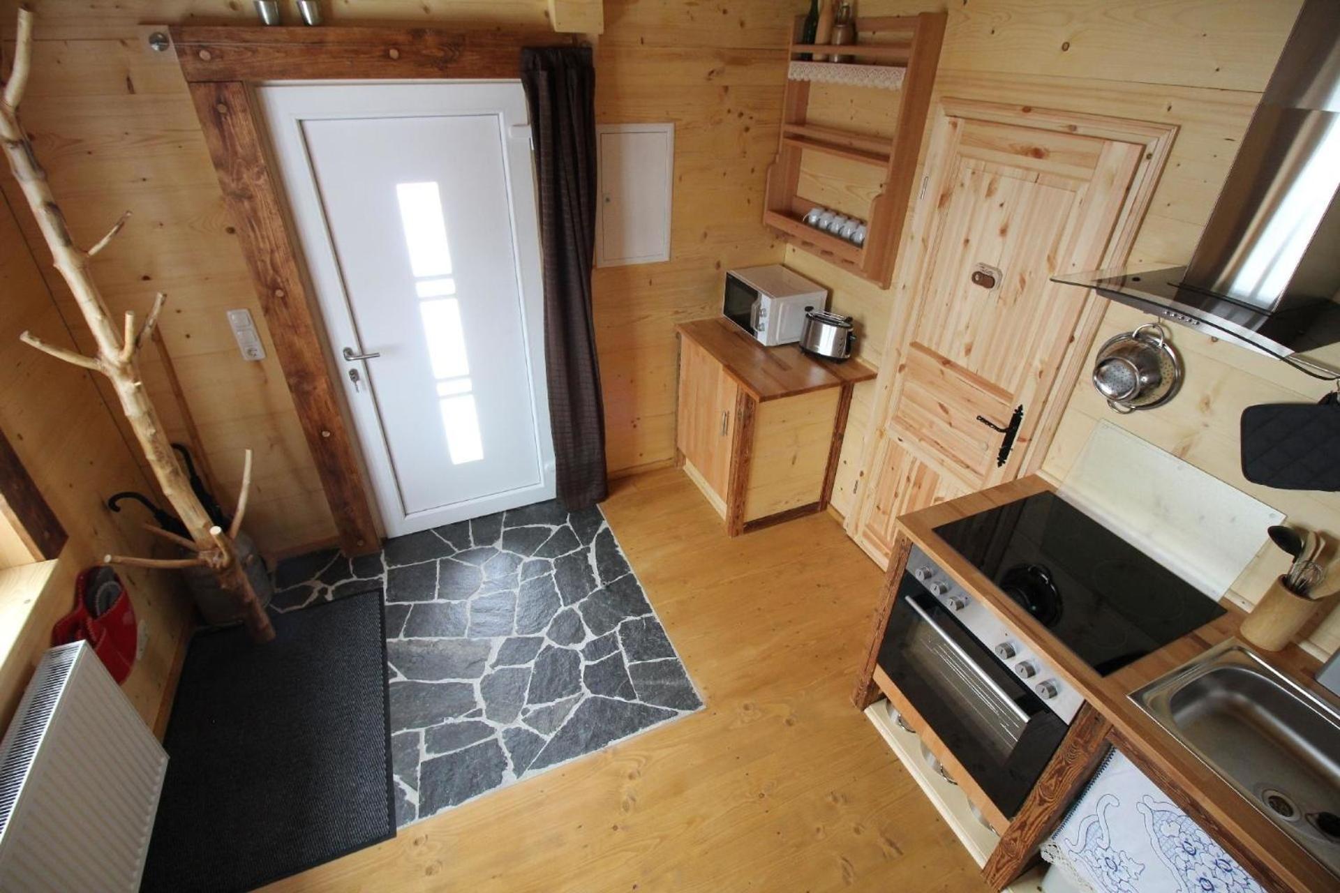 Ferienhaushälfte Gösselberg im Ferienhaus Anno Dazumal, wie zu Großmutters Zeiten, linke Seite