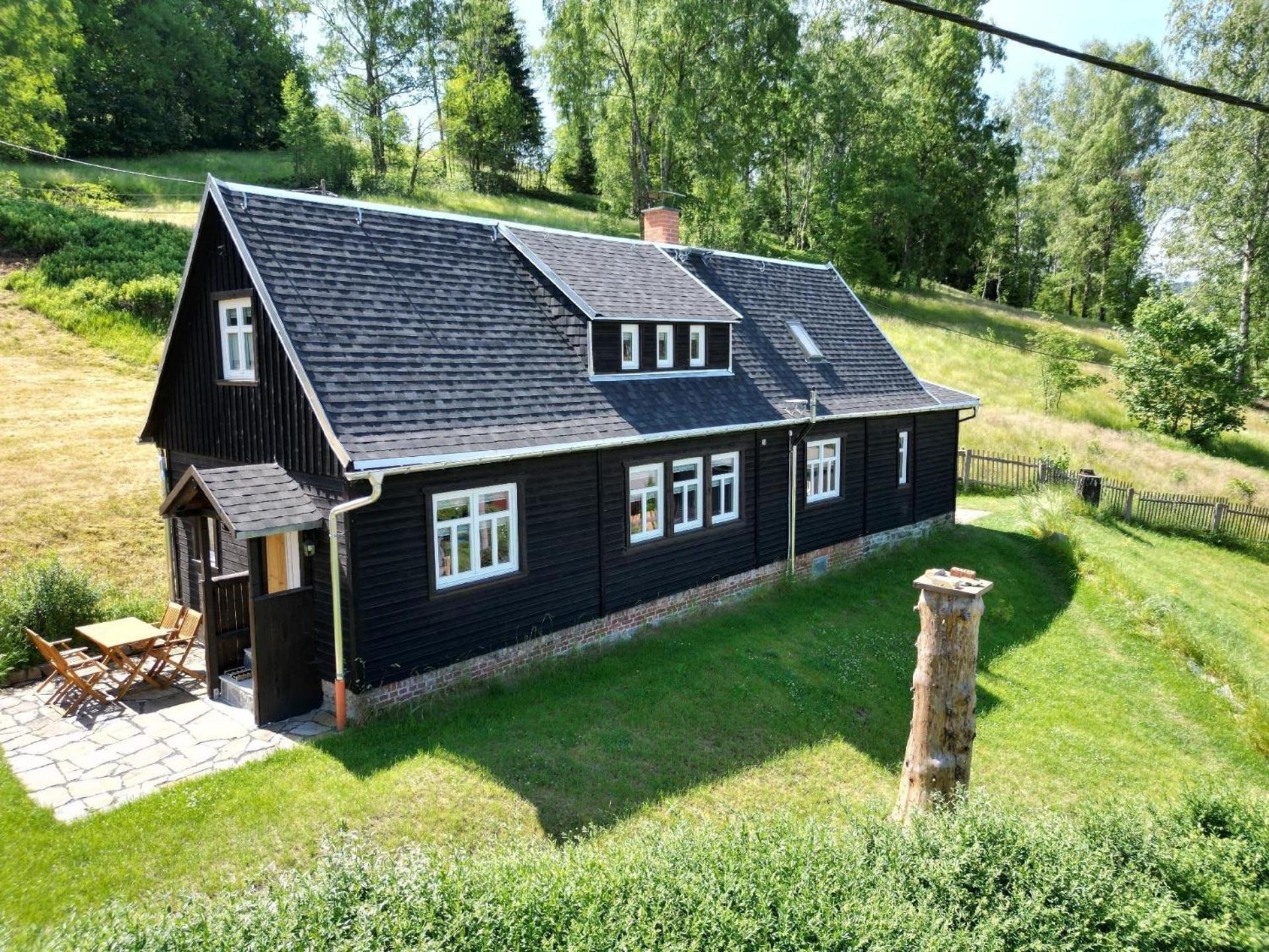 Ferienhaushälfte Gösselberg im Ferienhaus Anno Dazumal, wie zu Großmutters Zeiten, linke Seite