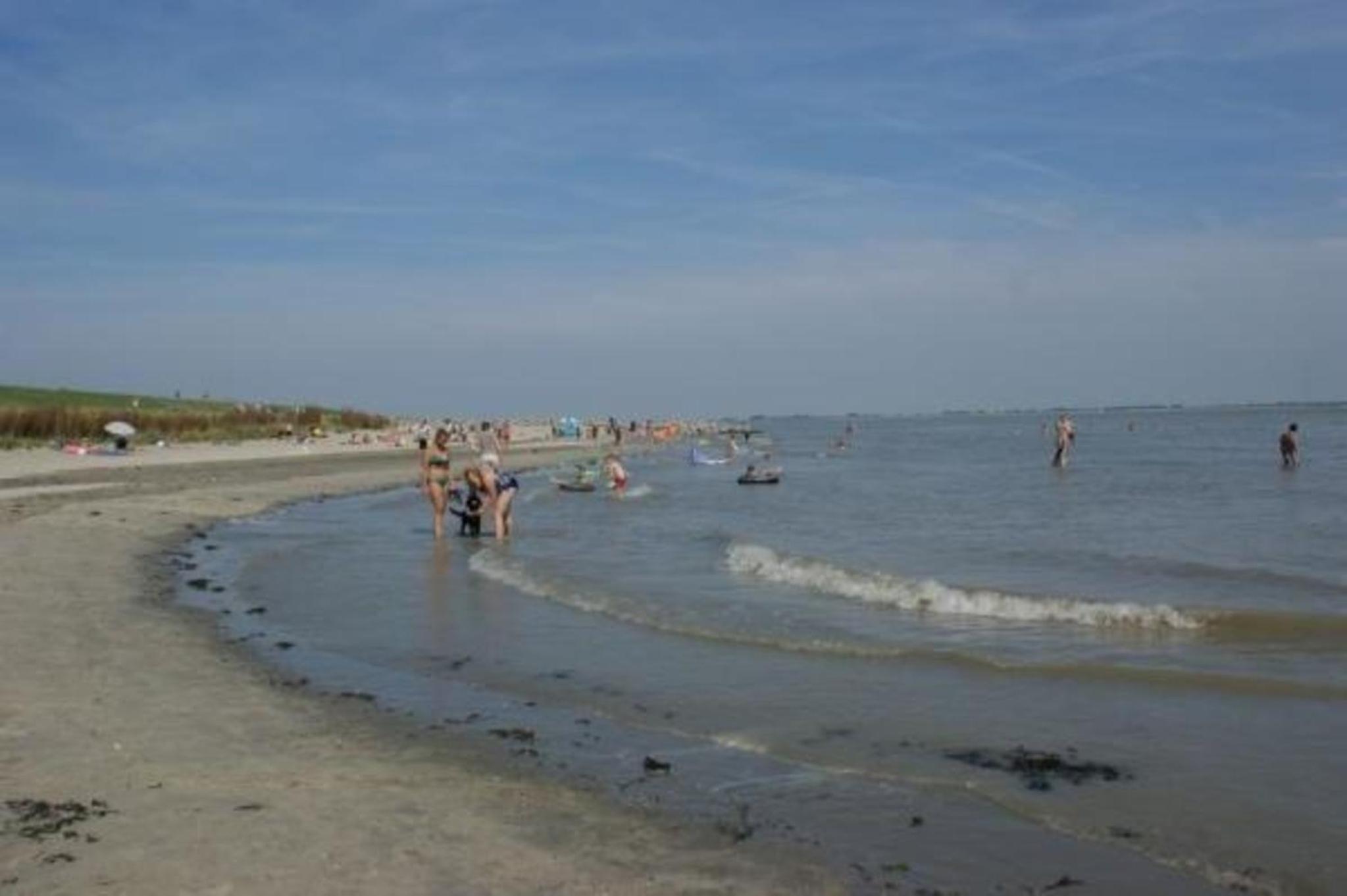Mobilheim Model 2017 mit Fliessenterrasse für 6 Personen auf dem Campingplatz Scheldeoord in Baarland - Zeeland - Holland