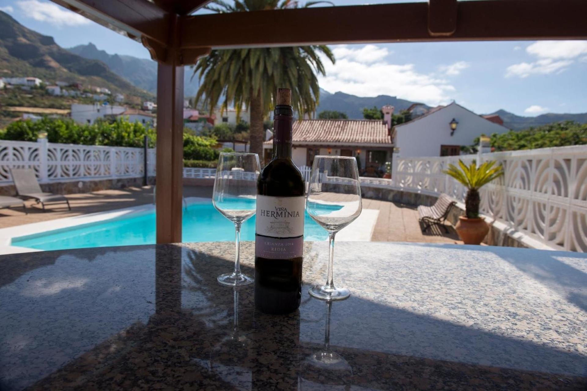 Typisch kanarische Finca Elena mit eigenem Pool