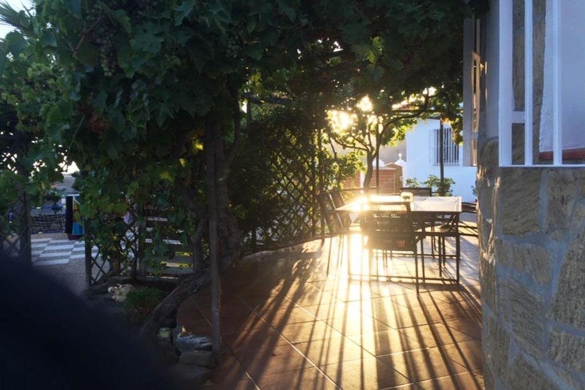 Casa Palmeras In Sayalonga Mit Gepflegtem Garten
