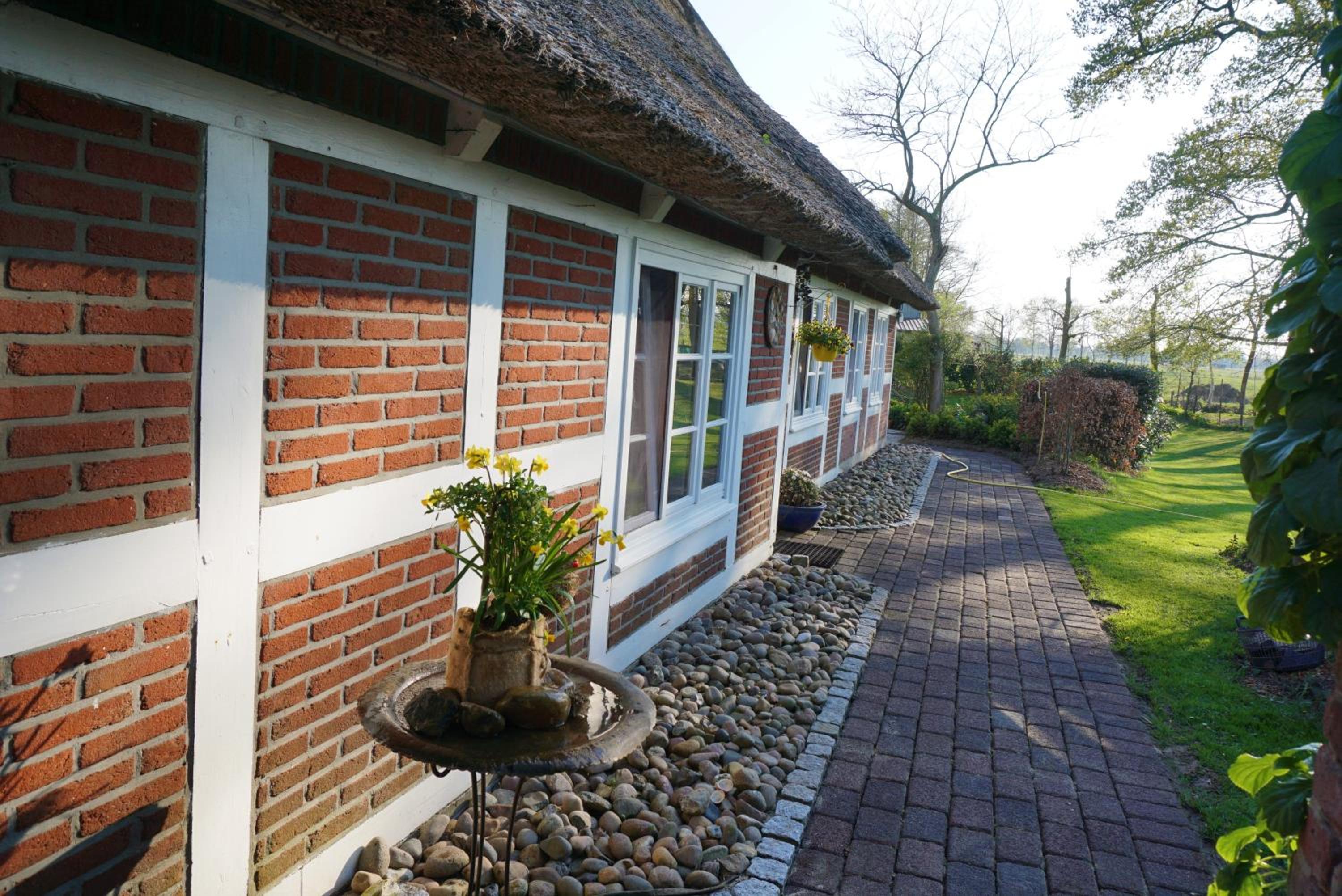 Altes Landhaus Oste, Klavier Appartement, 2 Zimmer mit Kamin