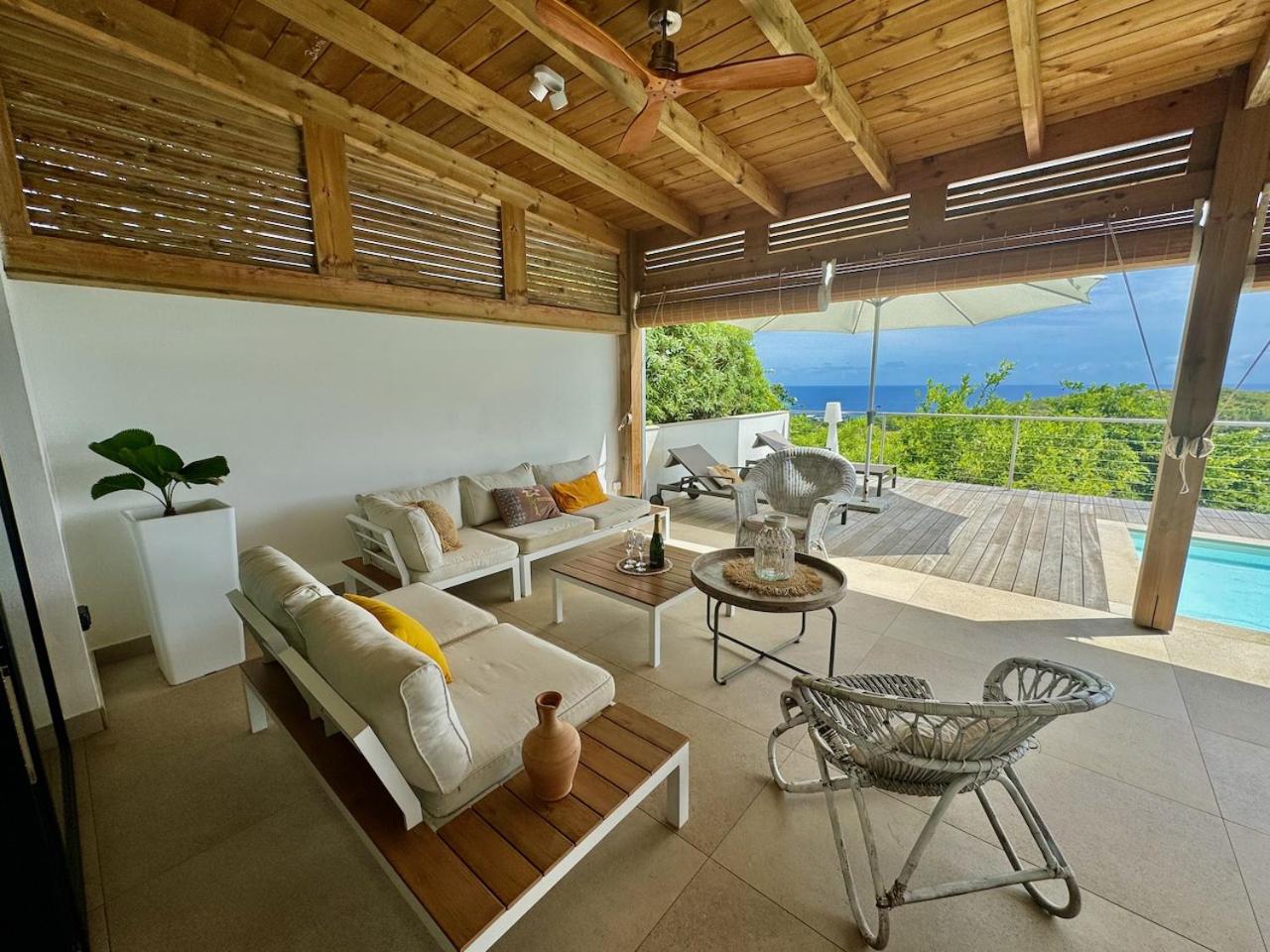 Villa Palypala avec piscine et vue océan view 4
