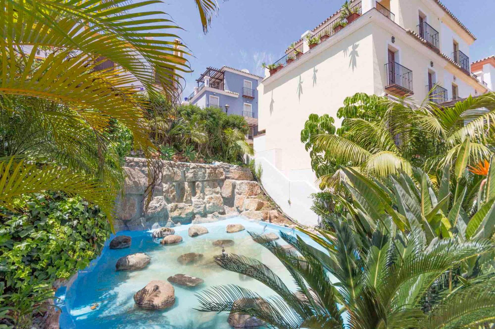 Large townhouse Marbella golden mile