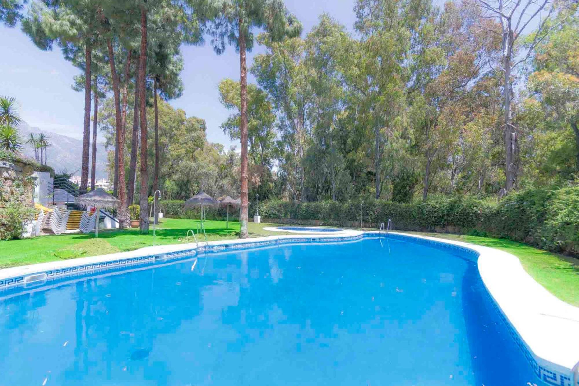 Large townhouse Marbella golden mile