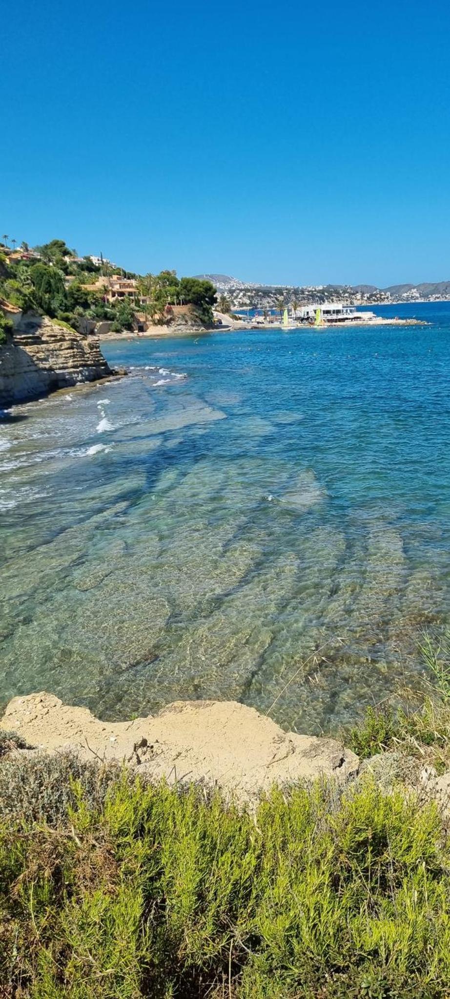 Calpe city town cerca playa Arenal