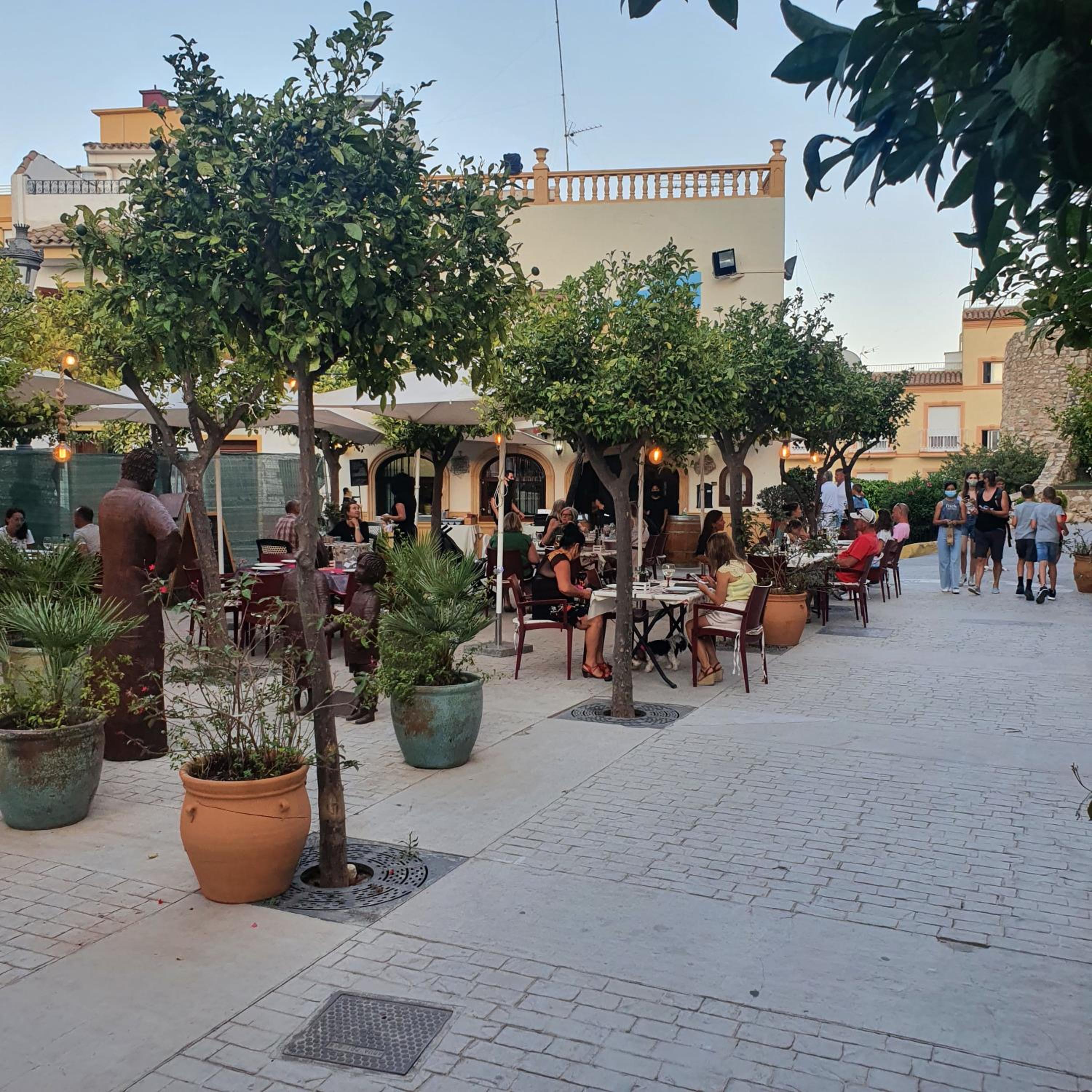 Calpe city town cerca playa Arenal