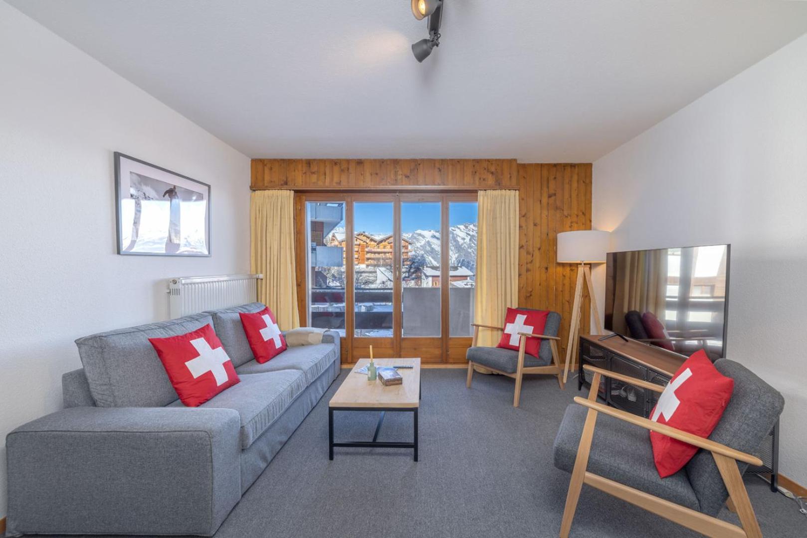 Central Apartment in La Tzoumaz - Last minute deal