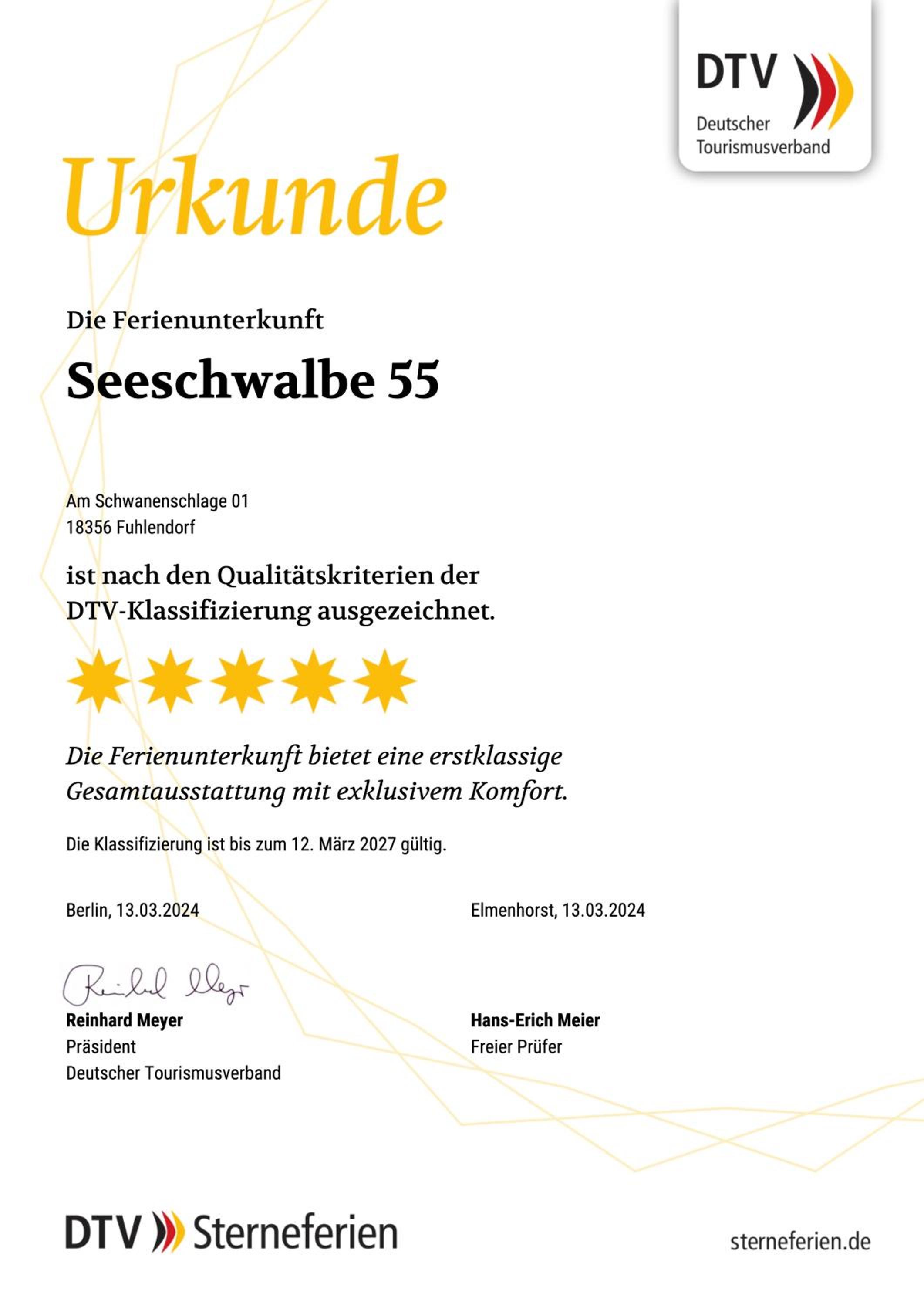 Ferienhaus Seeschwalbe 55