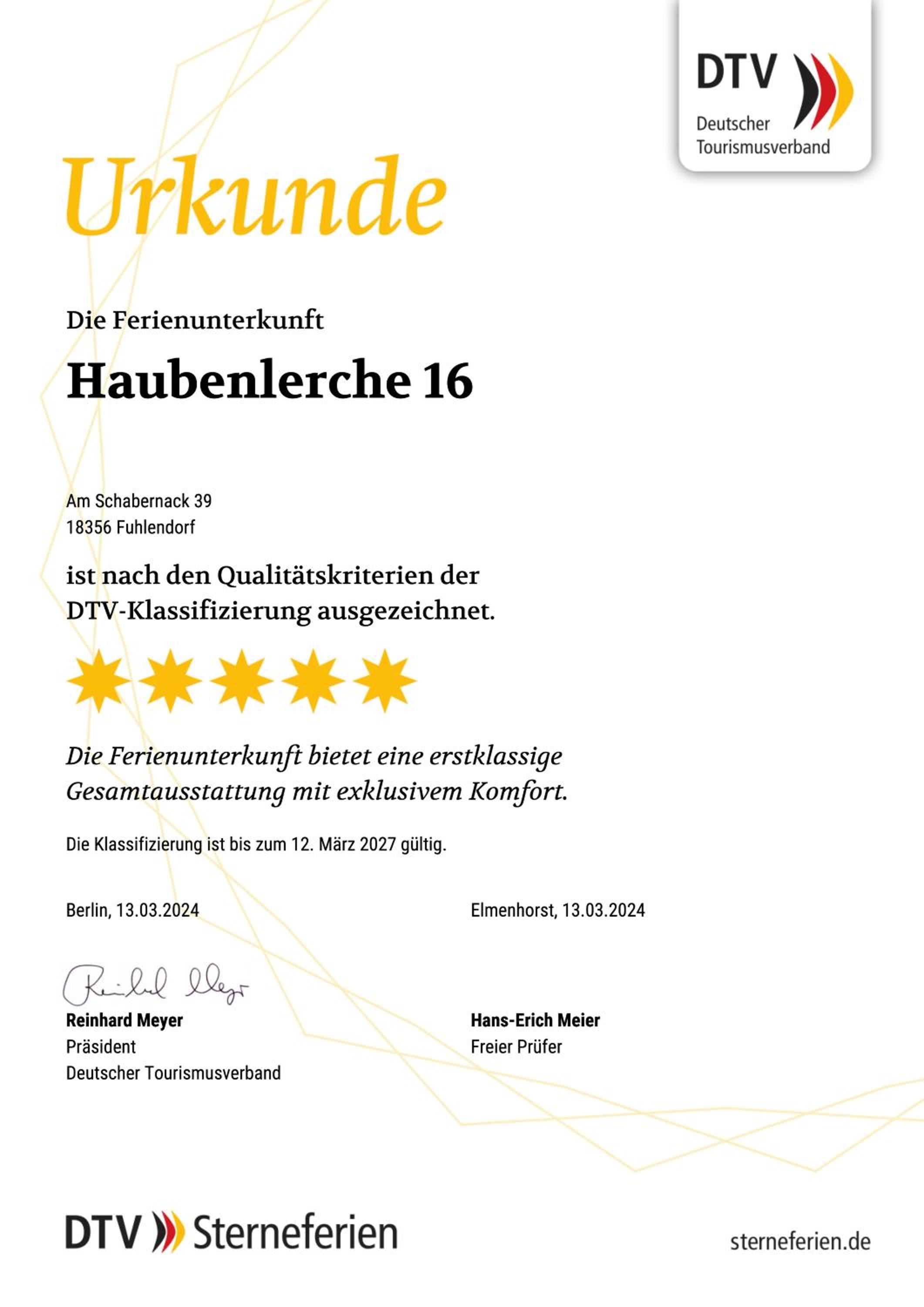 Ferienhaus Haubenlerche 16