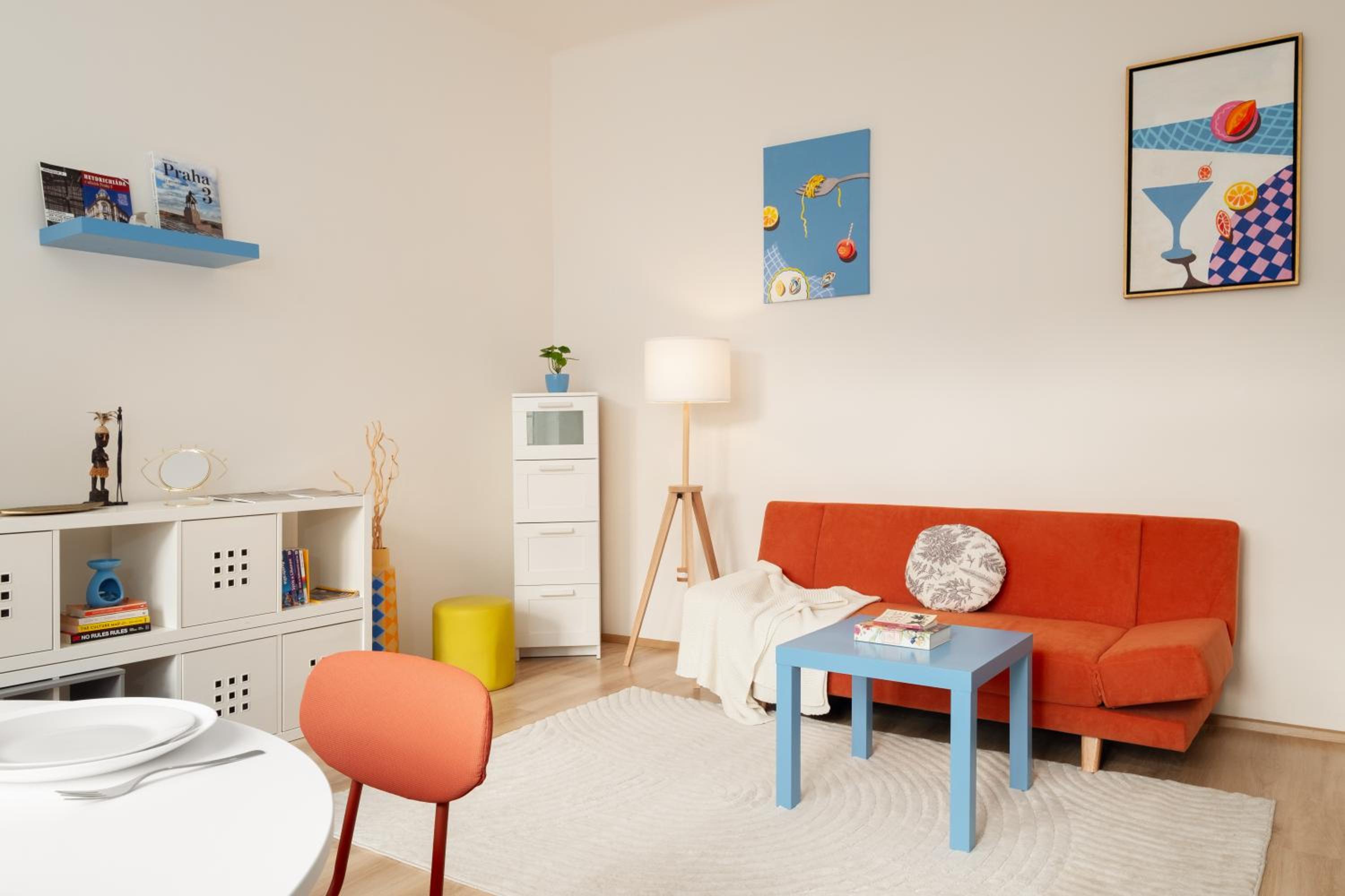 Playful studio in Žižkov by Prague Days