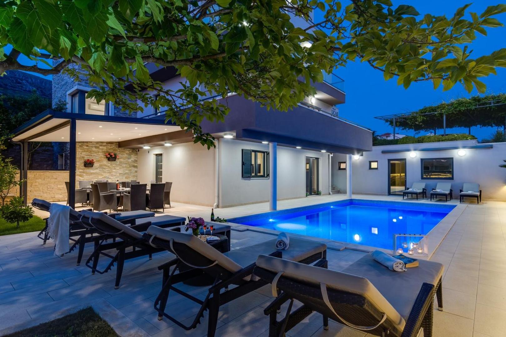 Luxury Villa Lucas with heated pool, whirlpool, sauna, 14 pax view 2