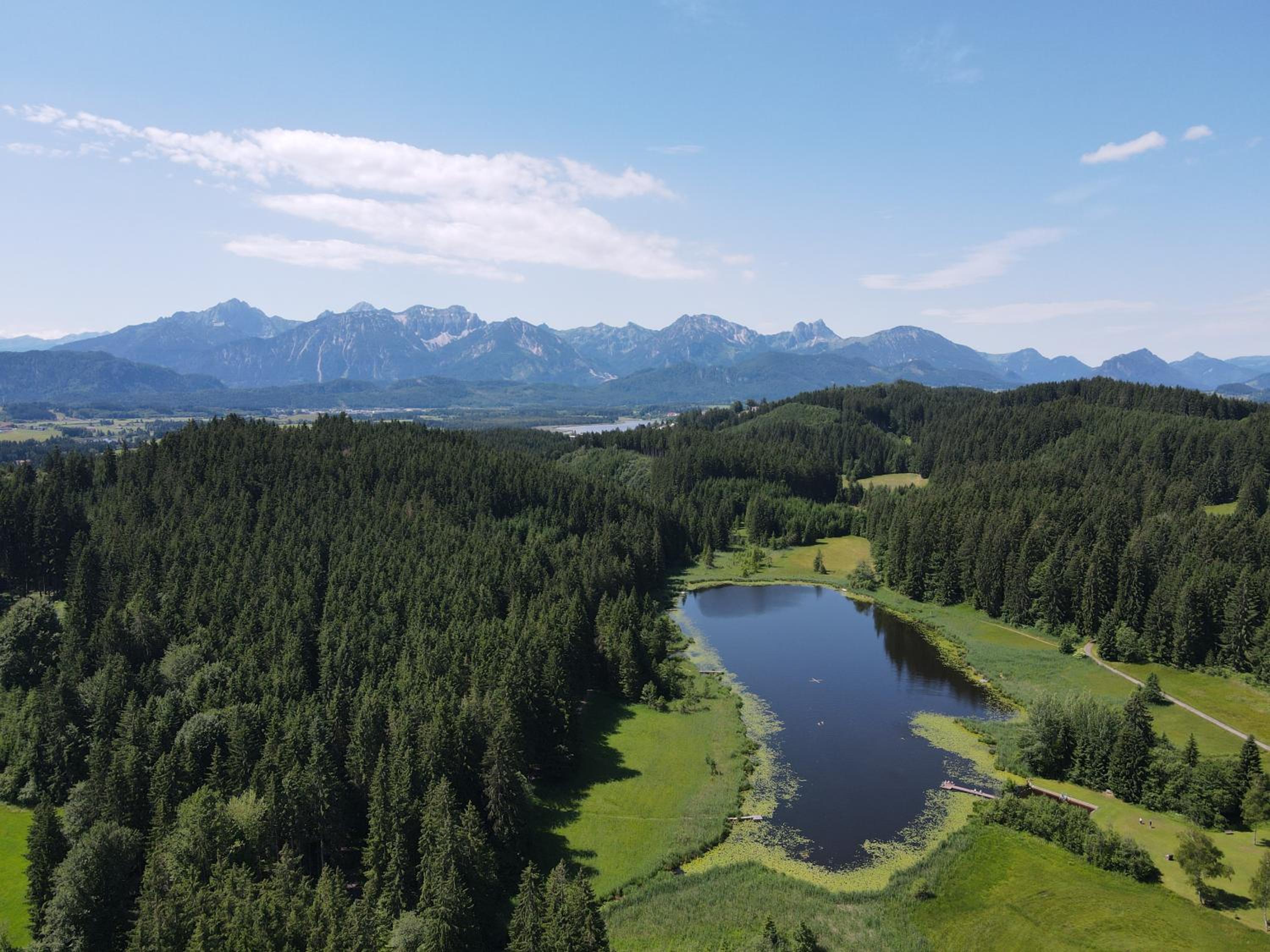 Biohof Stöger Adults Only Chalet mit Blick auf Schloss Neuschwanstein See und Alpen nur 2 Einheiten