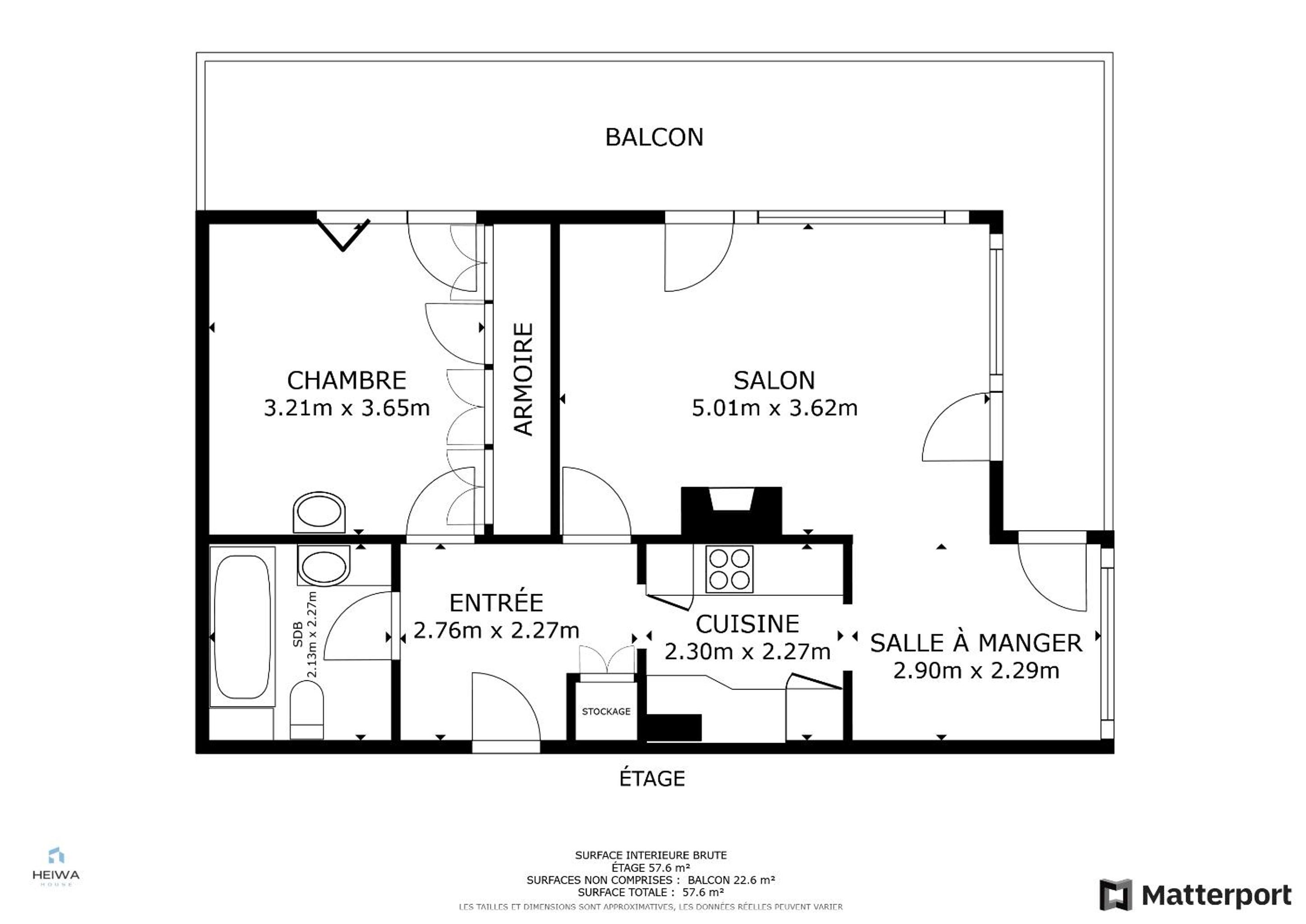 Appartement au coeur de Nendaz - 6 pers - balcon