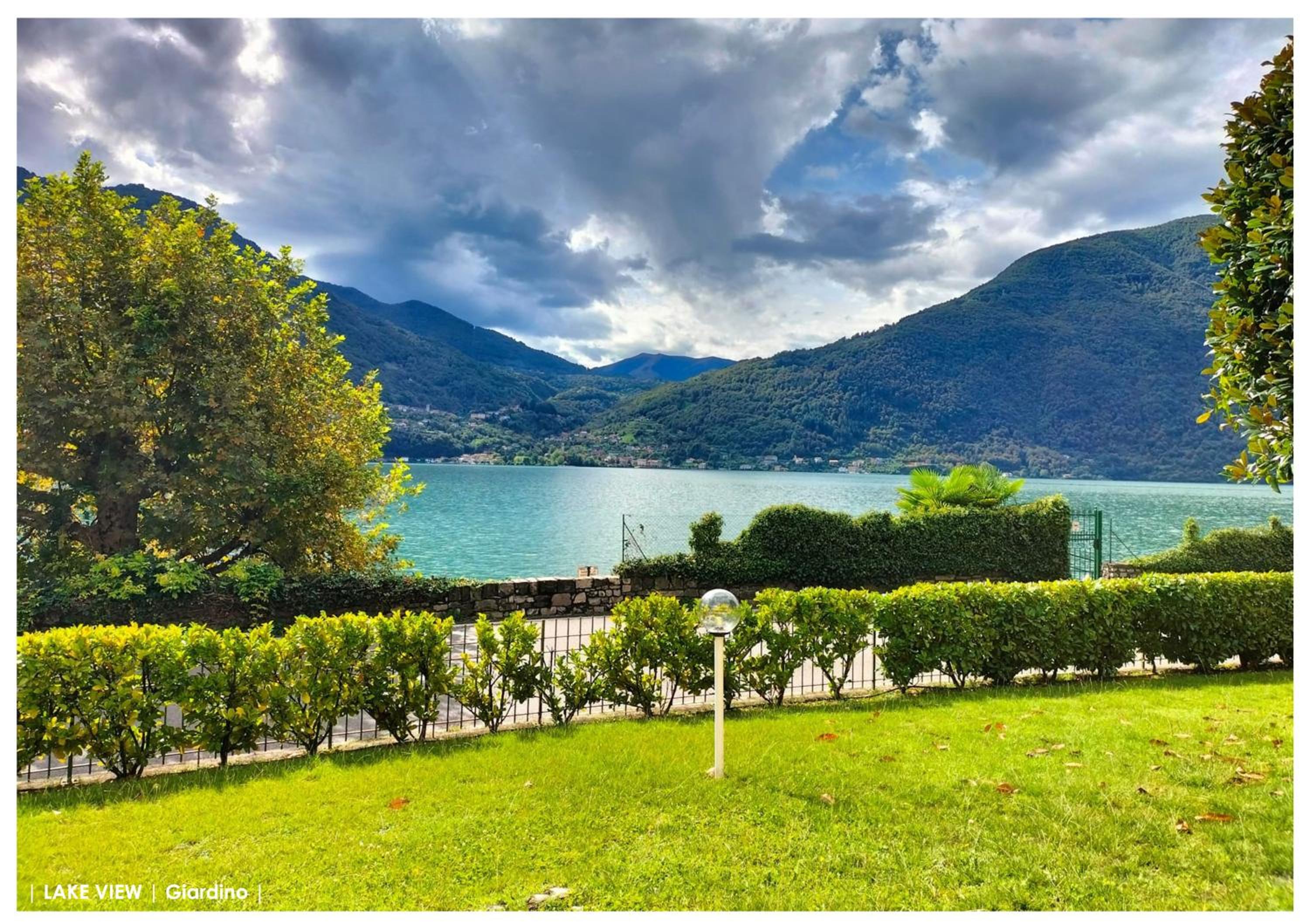 LFSUITE LuganoLake Terrazza Spiaggia privata Parking WI-FI Netflix view 2