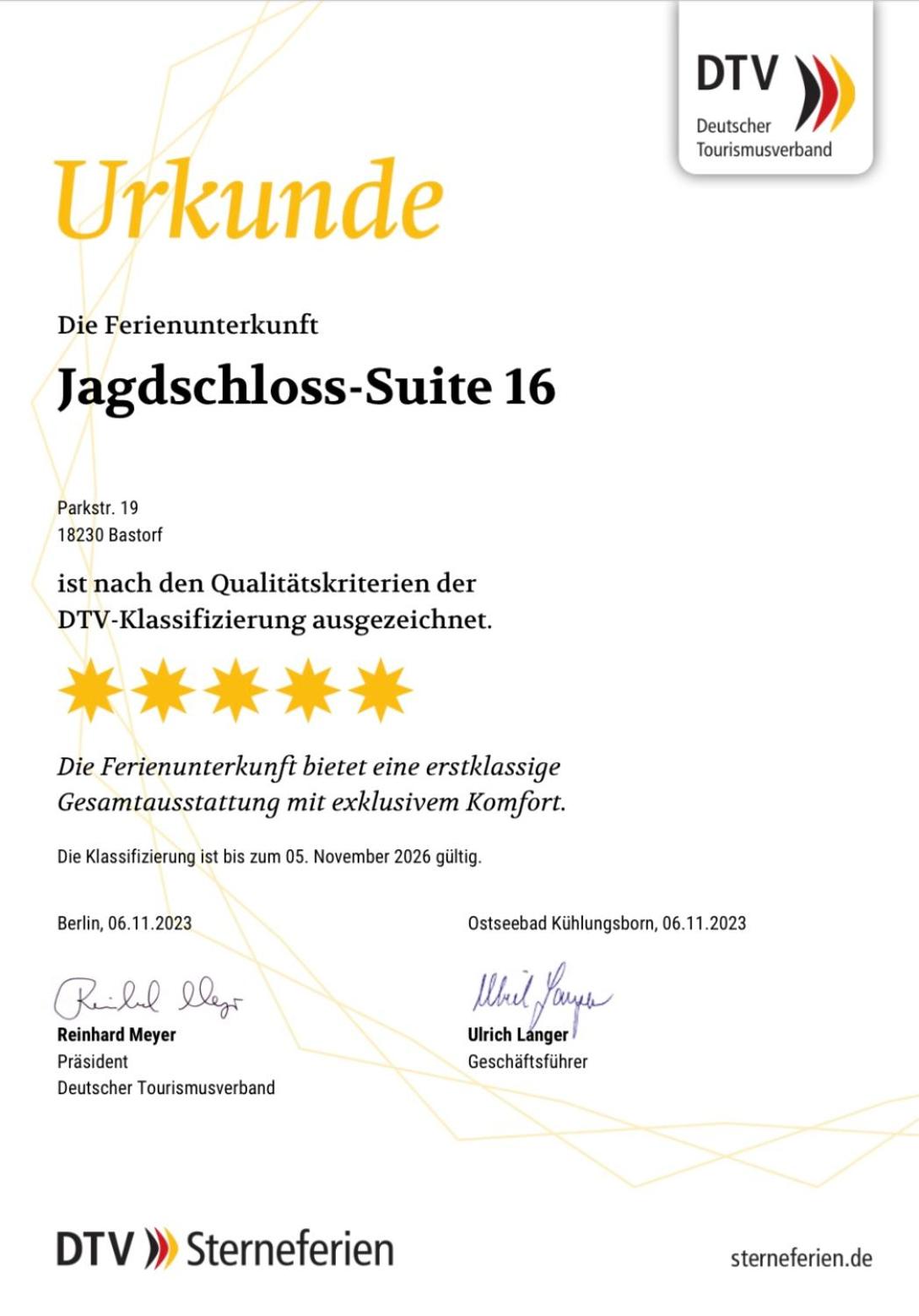 Jagdschloss Suite - premium castle hideway