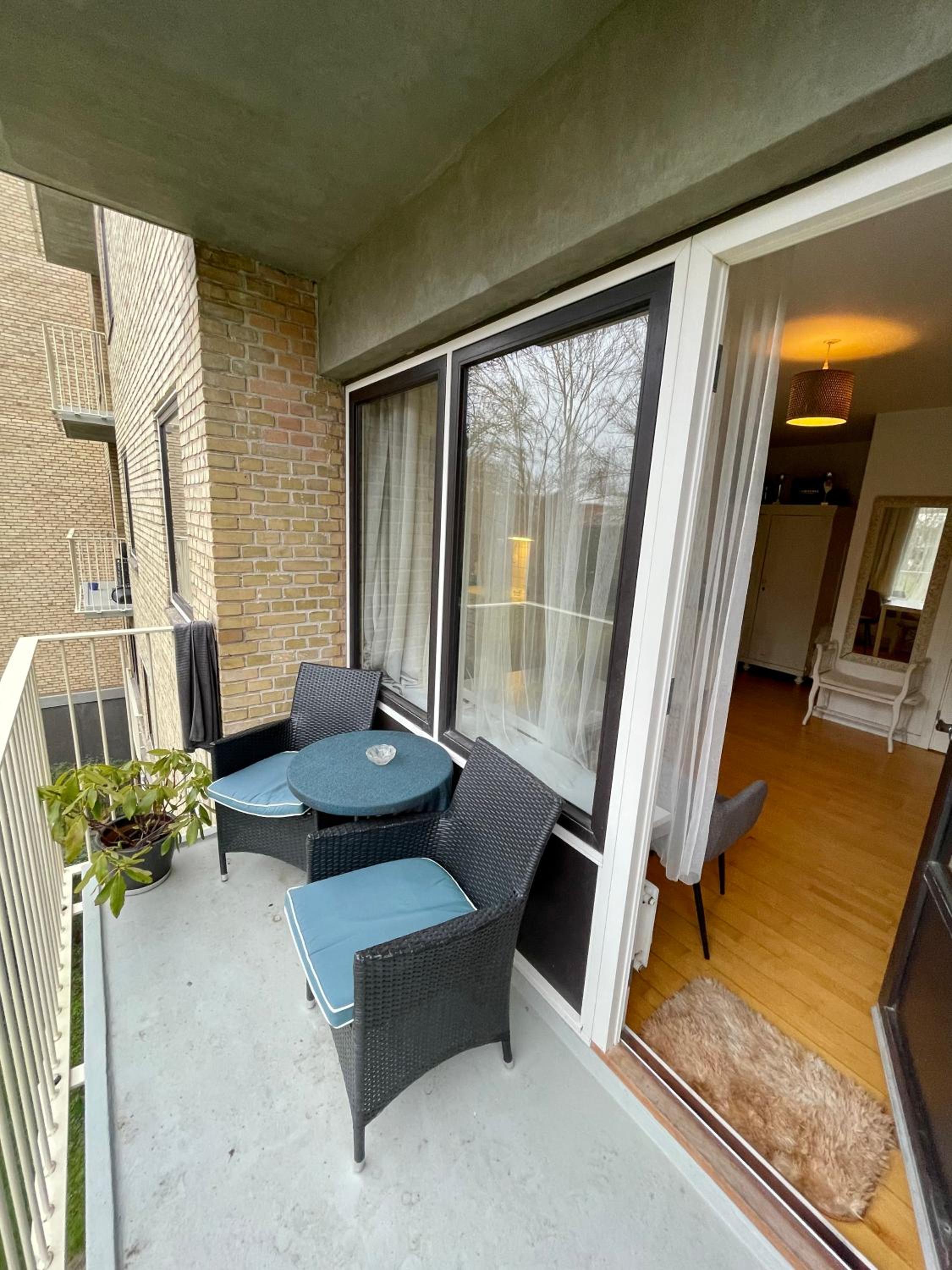 Lejlighed med udsigt til Frederiksberg have