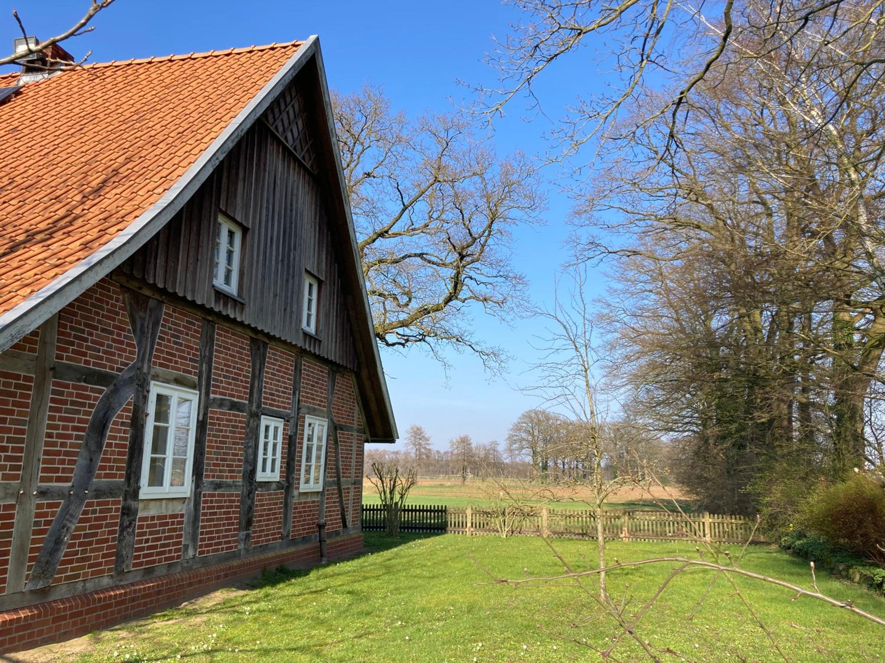 Gemütliches Fachwerkhaus mit Sauna nahe Alfsee am Fluss Hase
