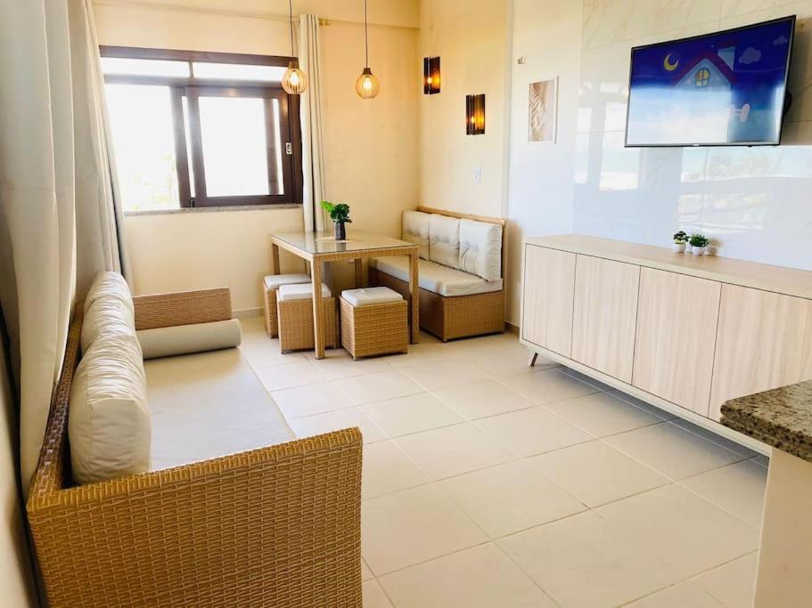 Flat Malua - Apartamento Pé Na Areia Com Vista Mar Taíba-CE