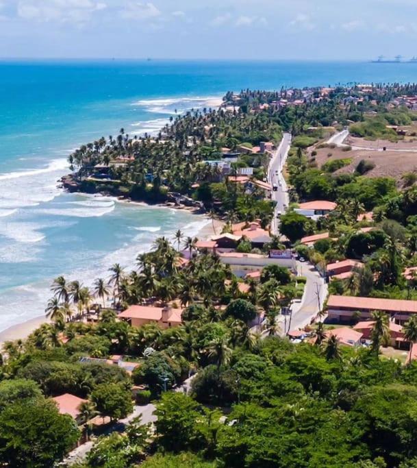 Flat Malua - Apartamento Pé Na Areia Com Vista Mar Taíba-CE