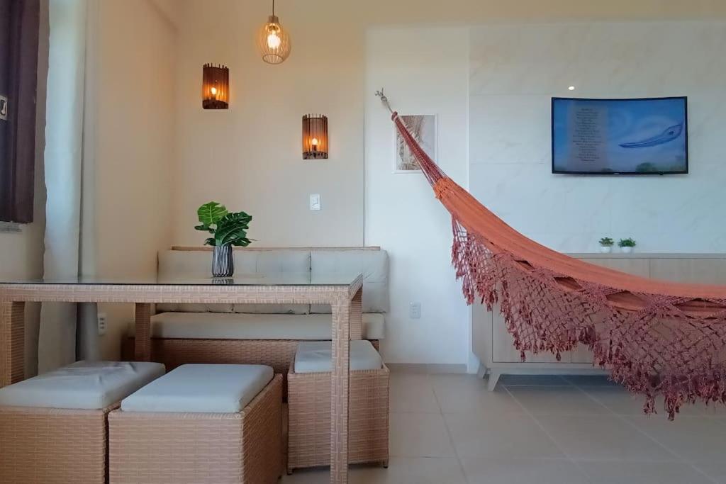 Flat Malua - Apartamento Pé Na Areia Com Vista Mar Taíba-CE
