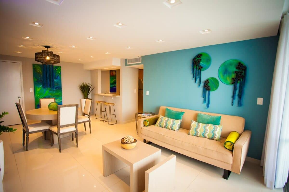 2BR Gem Ocean Front Building Isla Verde Beach view 5