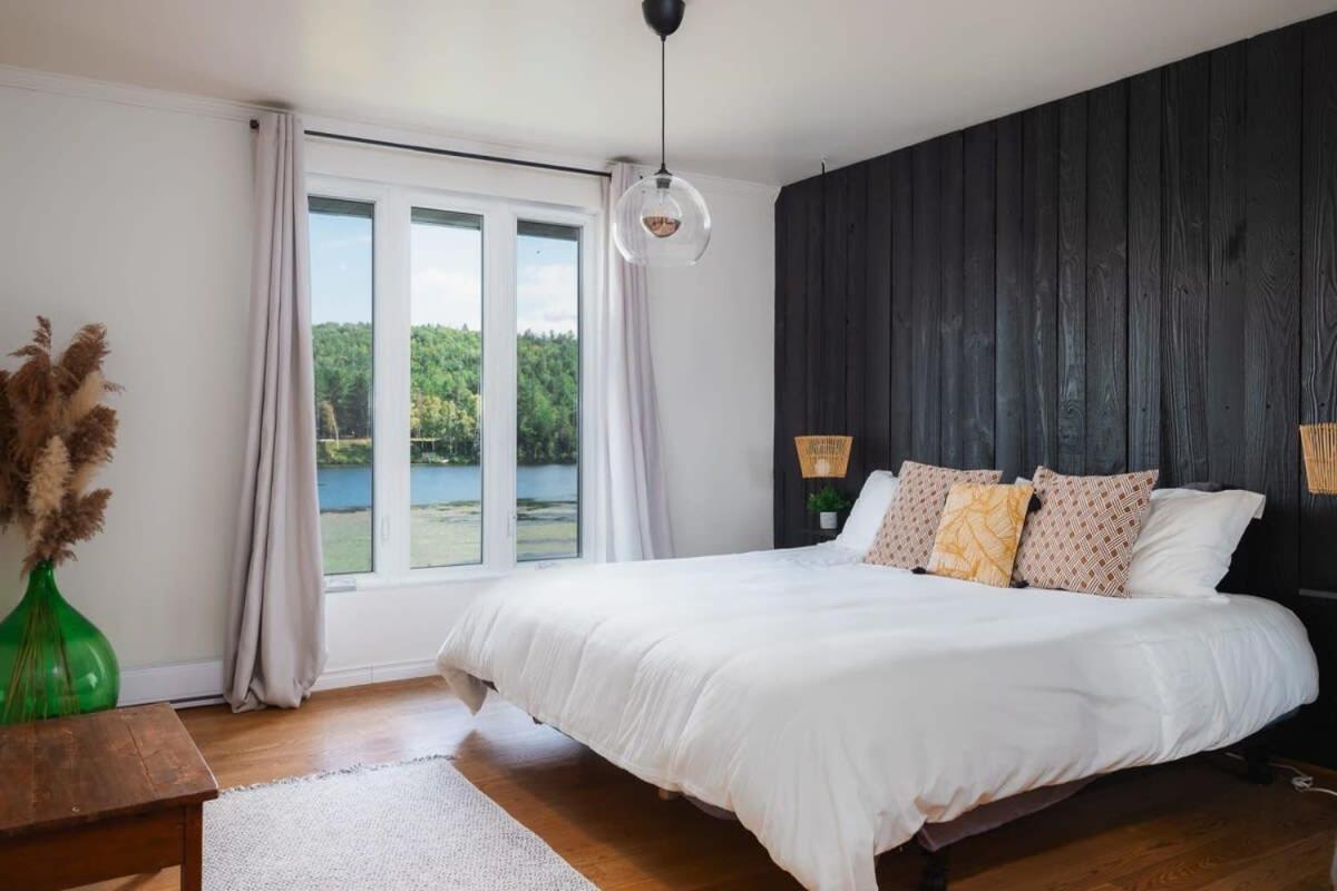 Magnifique chalet au bord du lac avec Spa