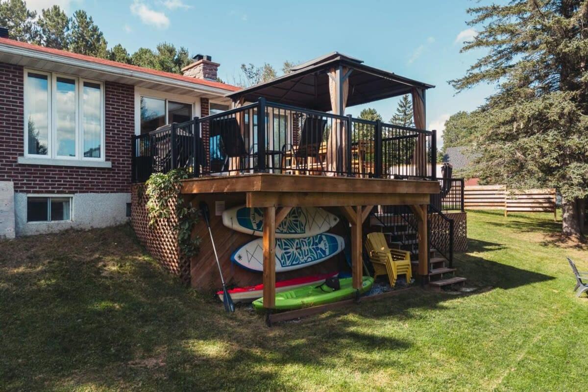 Magnifique chalet au bord du lac avec Spa