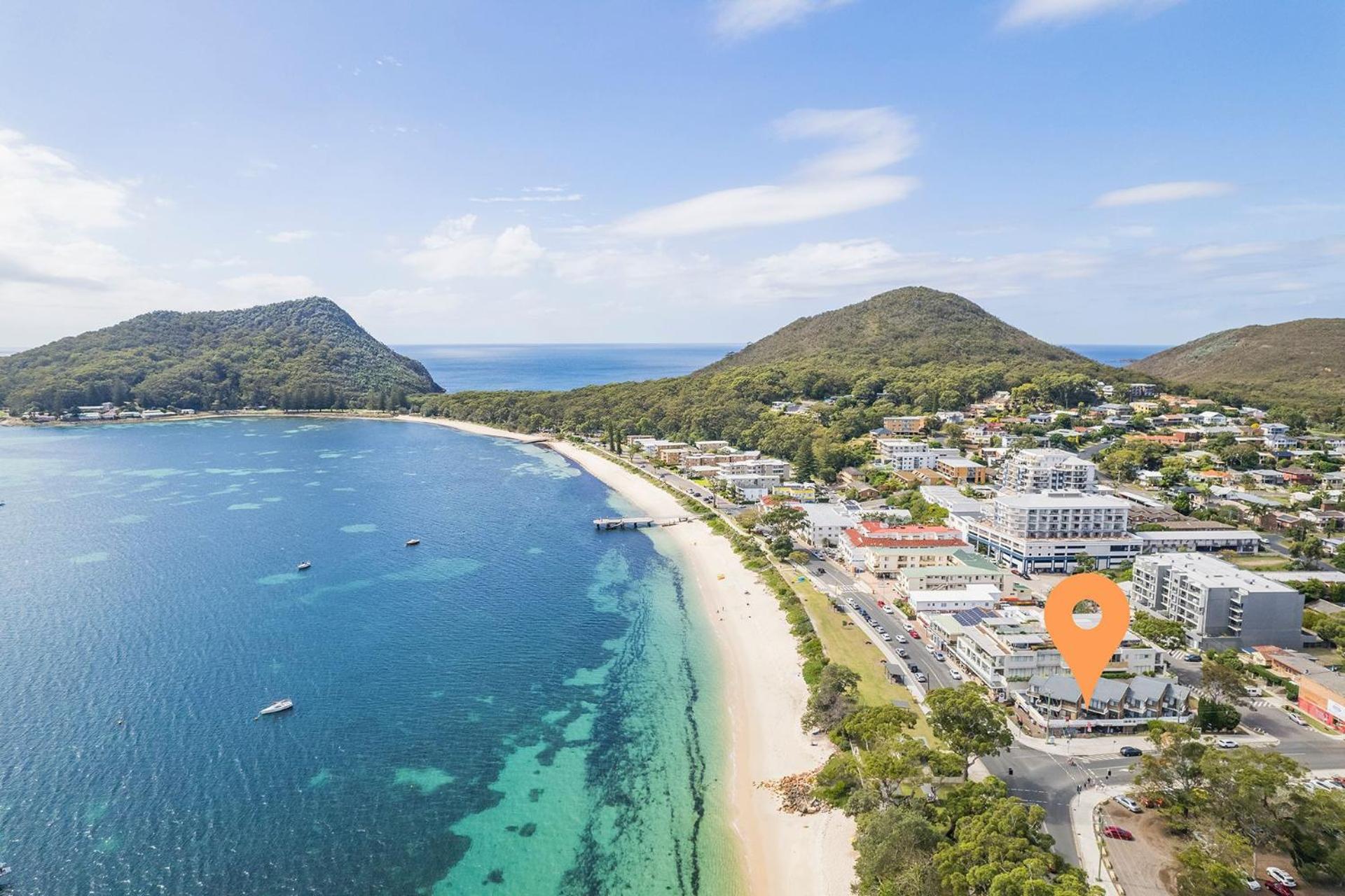 Fleetwood 3 63 Shoal Bay Road Relaxed living with water views overlooking Shoal Bay
