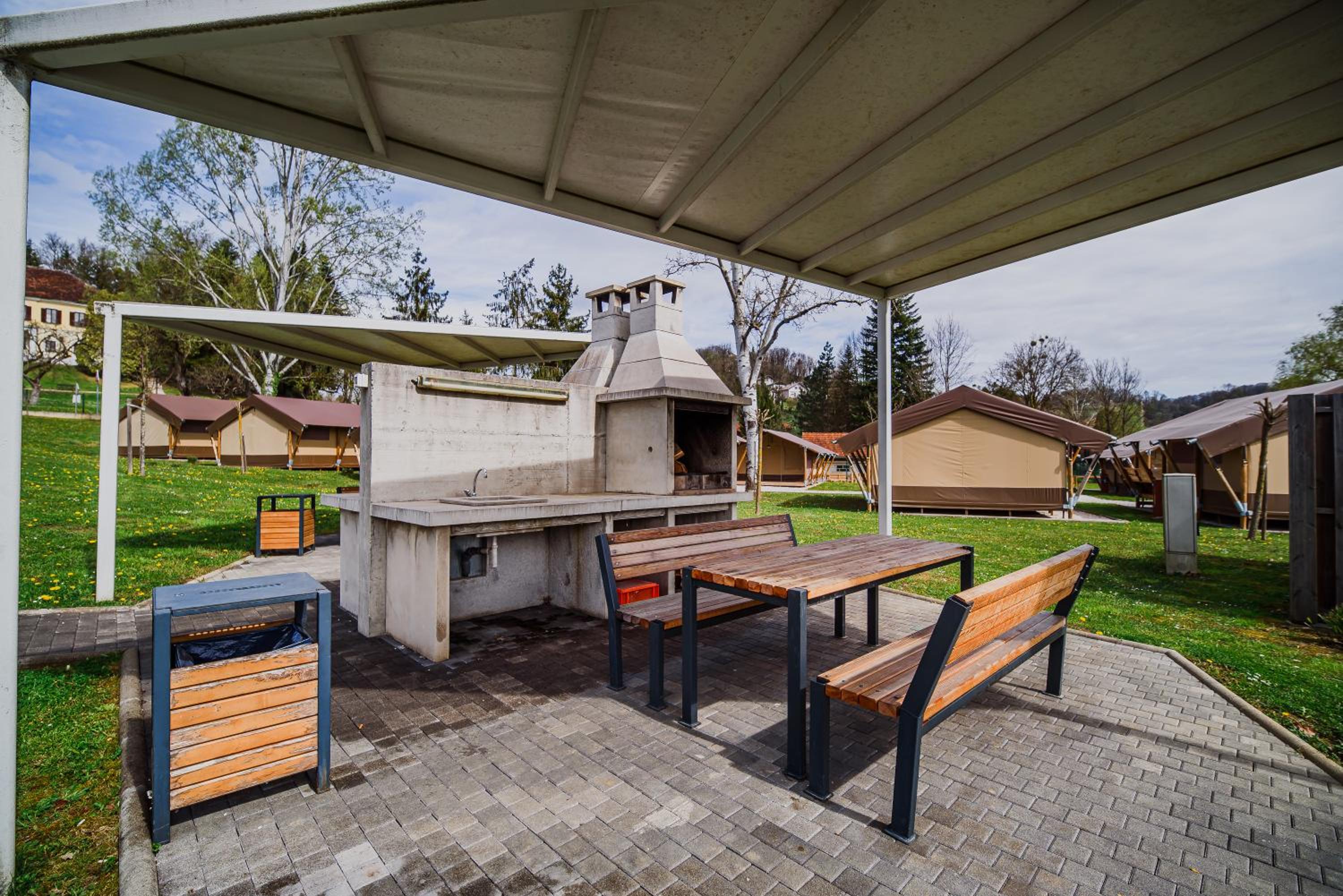 Glamping Tents in Tuhelj with thermal riviera tickets view 3