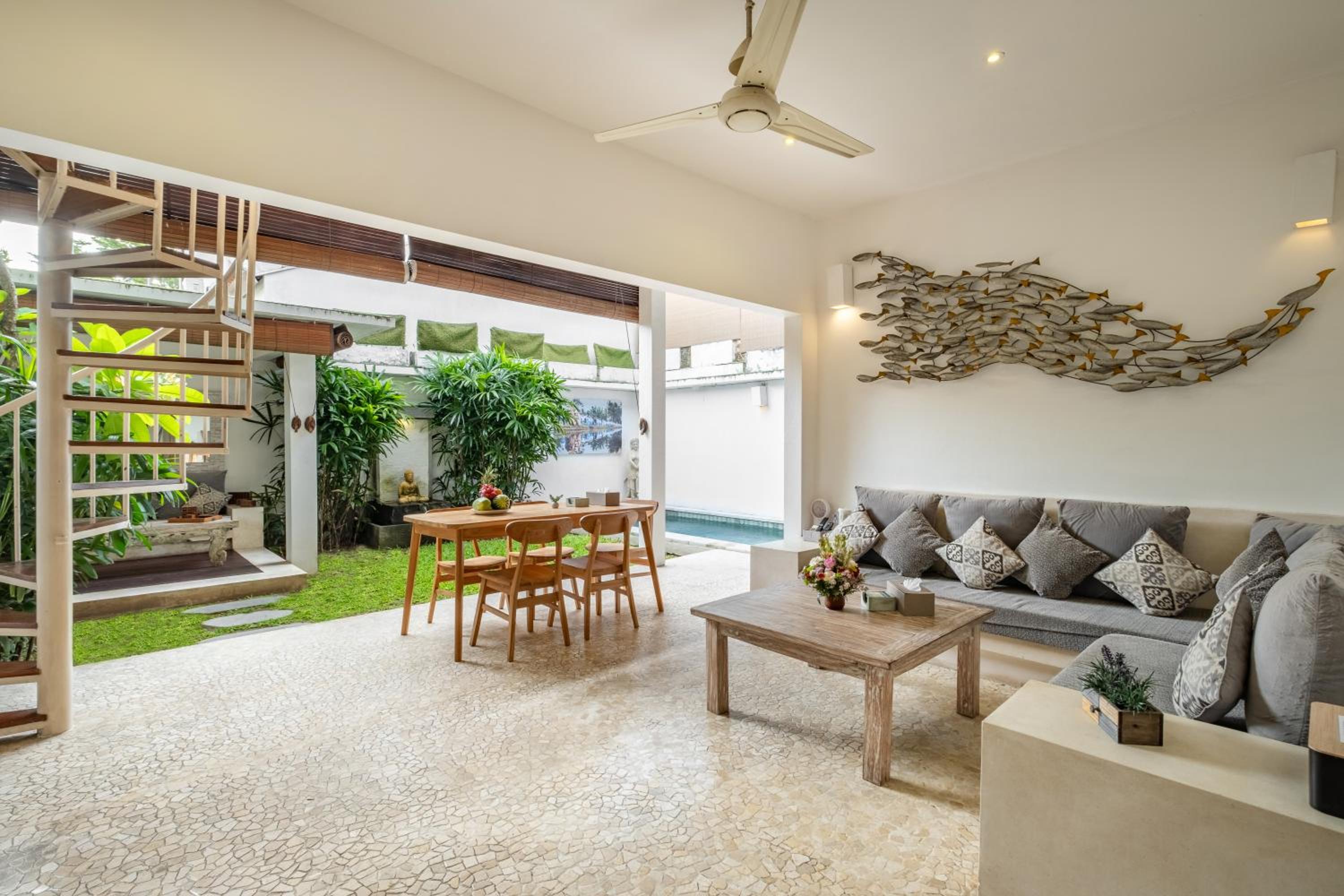 3 Bedroom cozy private pool Villa in Seminyak WIFI view 5