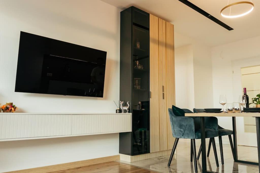 Luxury apartment in Central Park Burgas with amazing view + private parking space