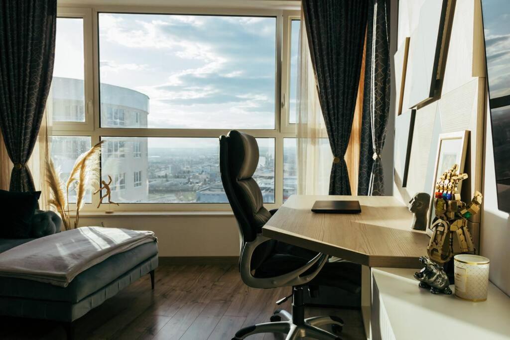 Luxury apartment in Central Park Burgas with amazing view + private parking space