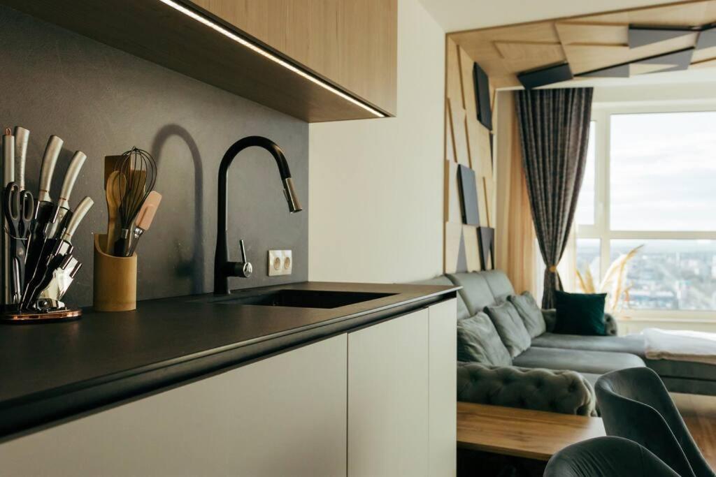 Luxury apartment in Central Park Burgas with amazing view + private parking space