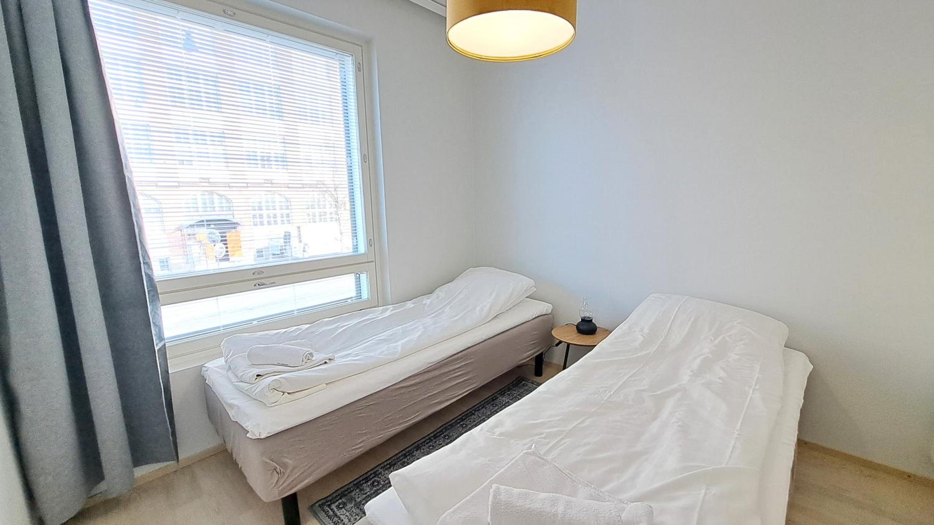 Kotimaailma Apartments, moderni saunallinen & parvekkeellinen kolmio, Tammela