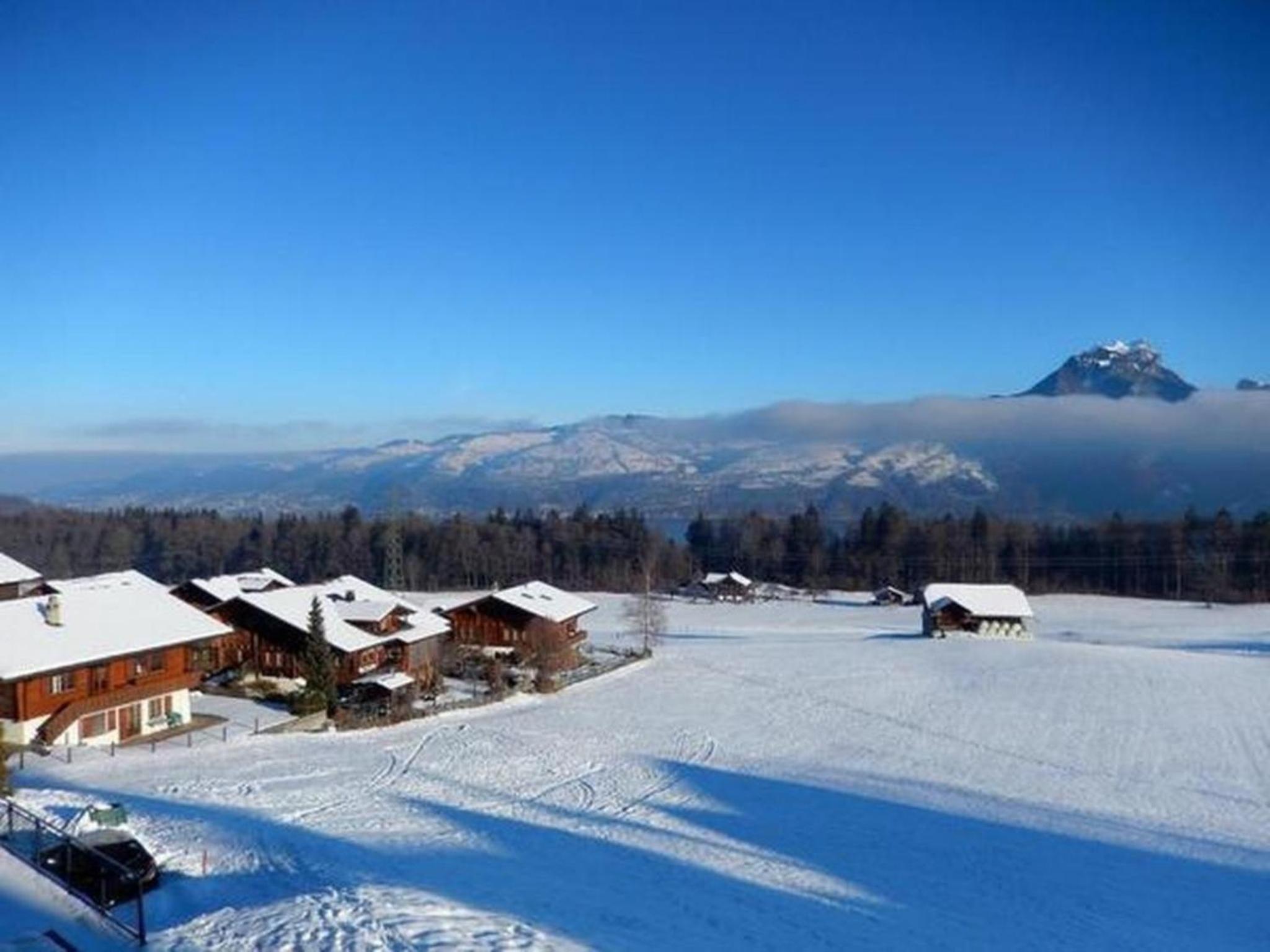 Ferienwohnung Pfrundmatte mit dem Panoramablick