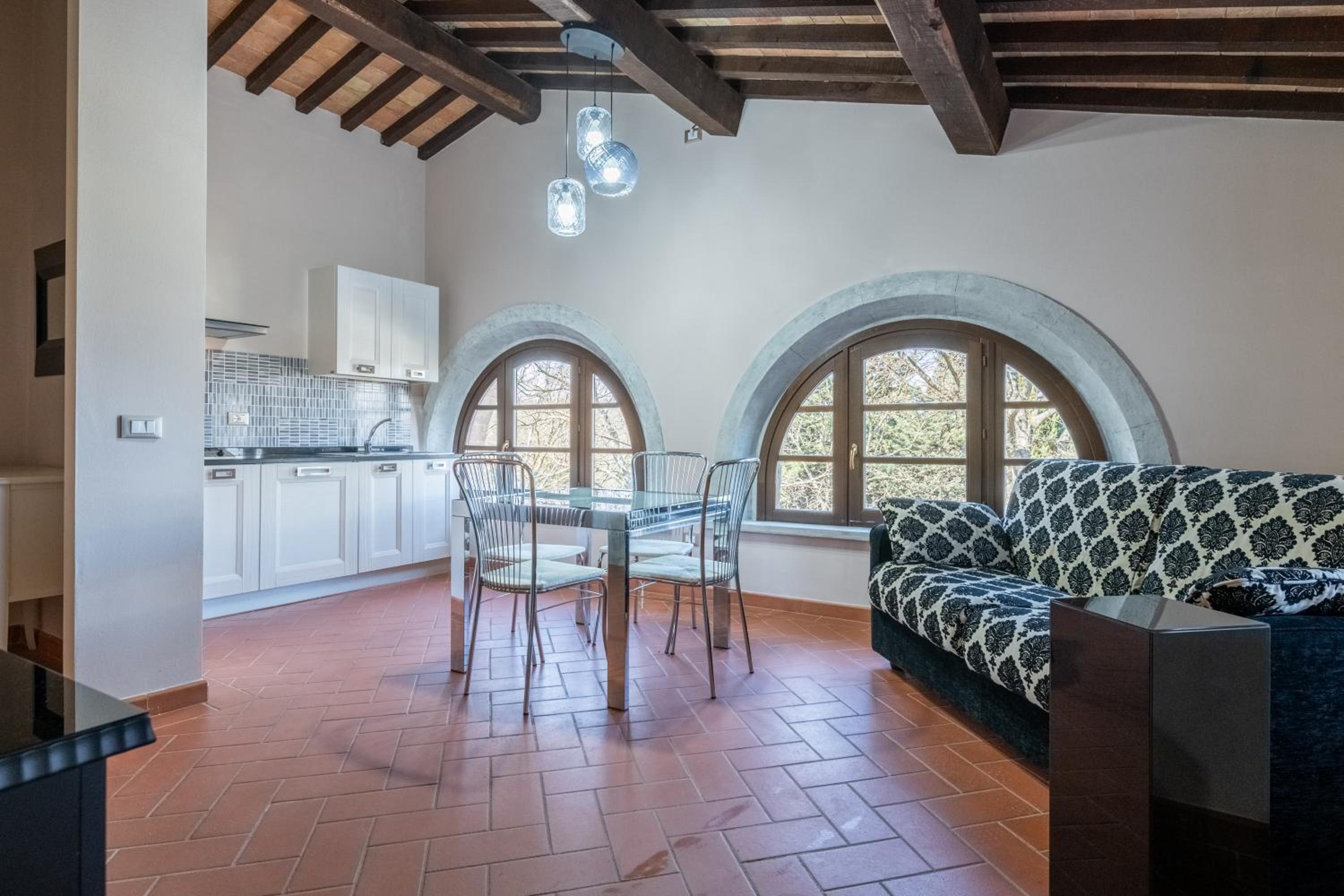 Villa Le Polle di Meletro - Exclusive Tuscan Villa with Private Pool & Panoramic Glass Sauna