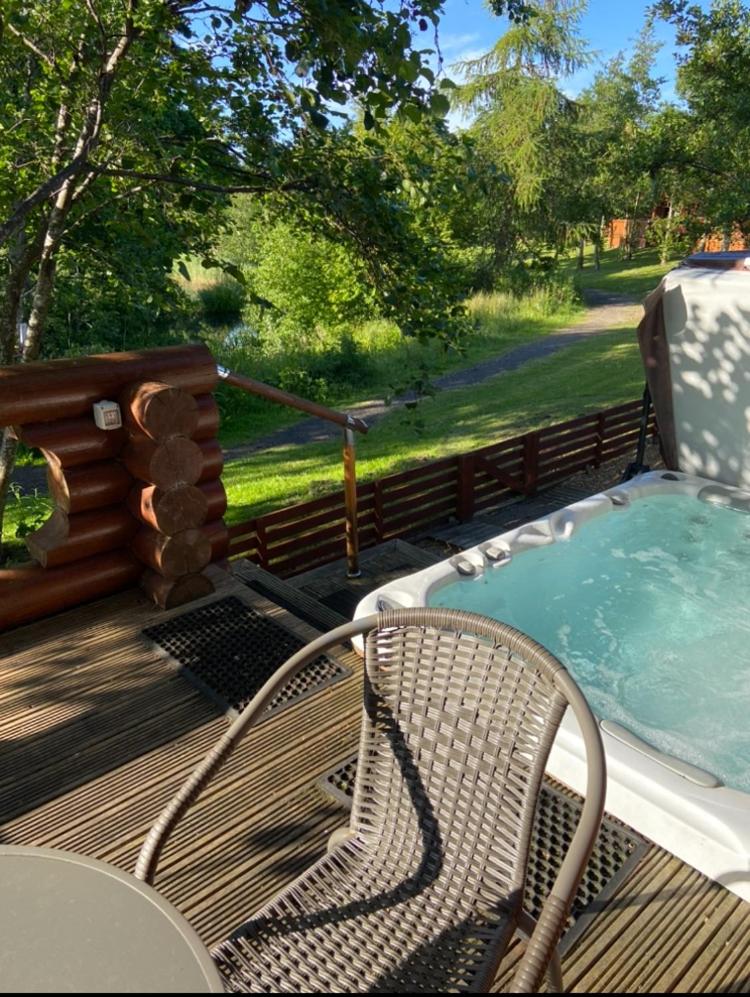 Laura's Lodge Hot Tub Log Cabin, Felmoor Park, Morpeth, Northumberland view 3