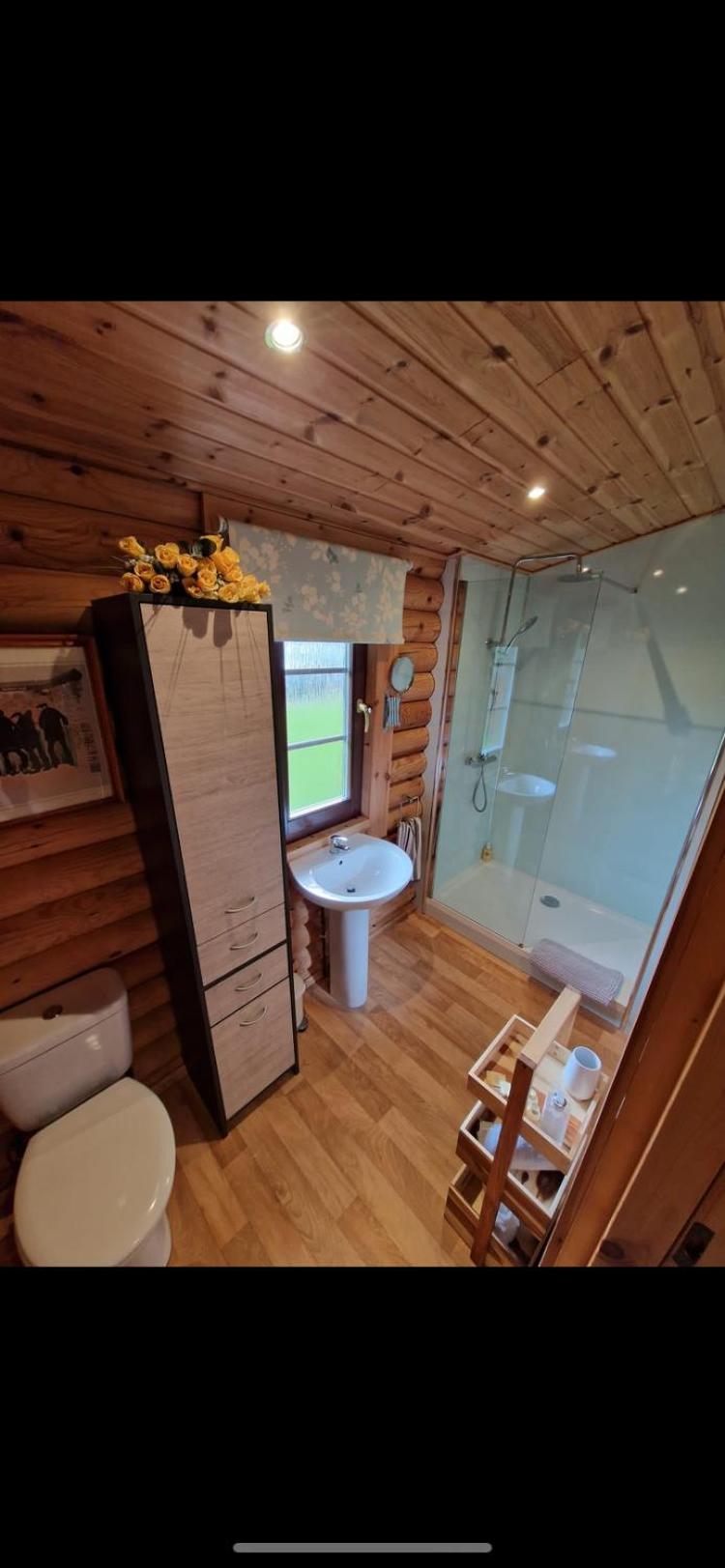 Laura's Lodge Hot Tub Log Cabin, Felmoor Park, Morpeth, Northumberland view 2