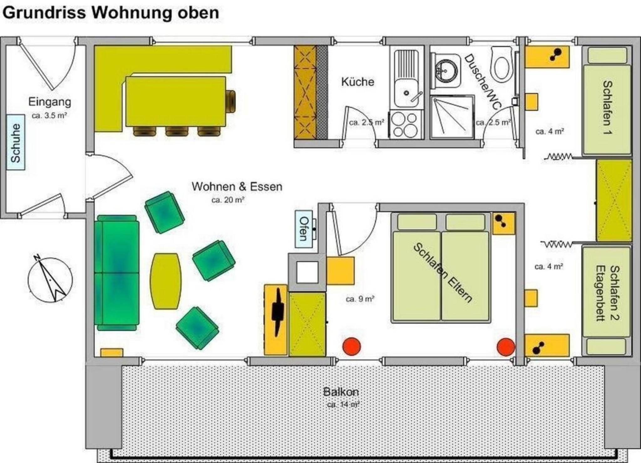 Familienidylle mit Bergpanorama Wohnung im 1 OG Haus Reanchme