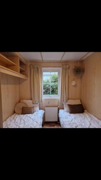 6 persoons chalet op de Veluwe bij binnen en buiten zwembad view 5