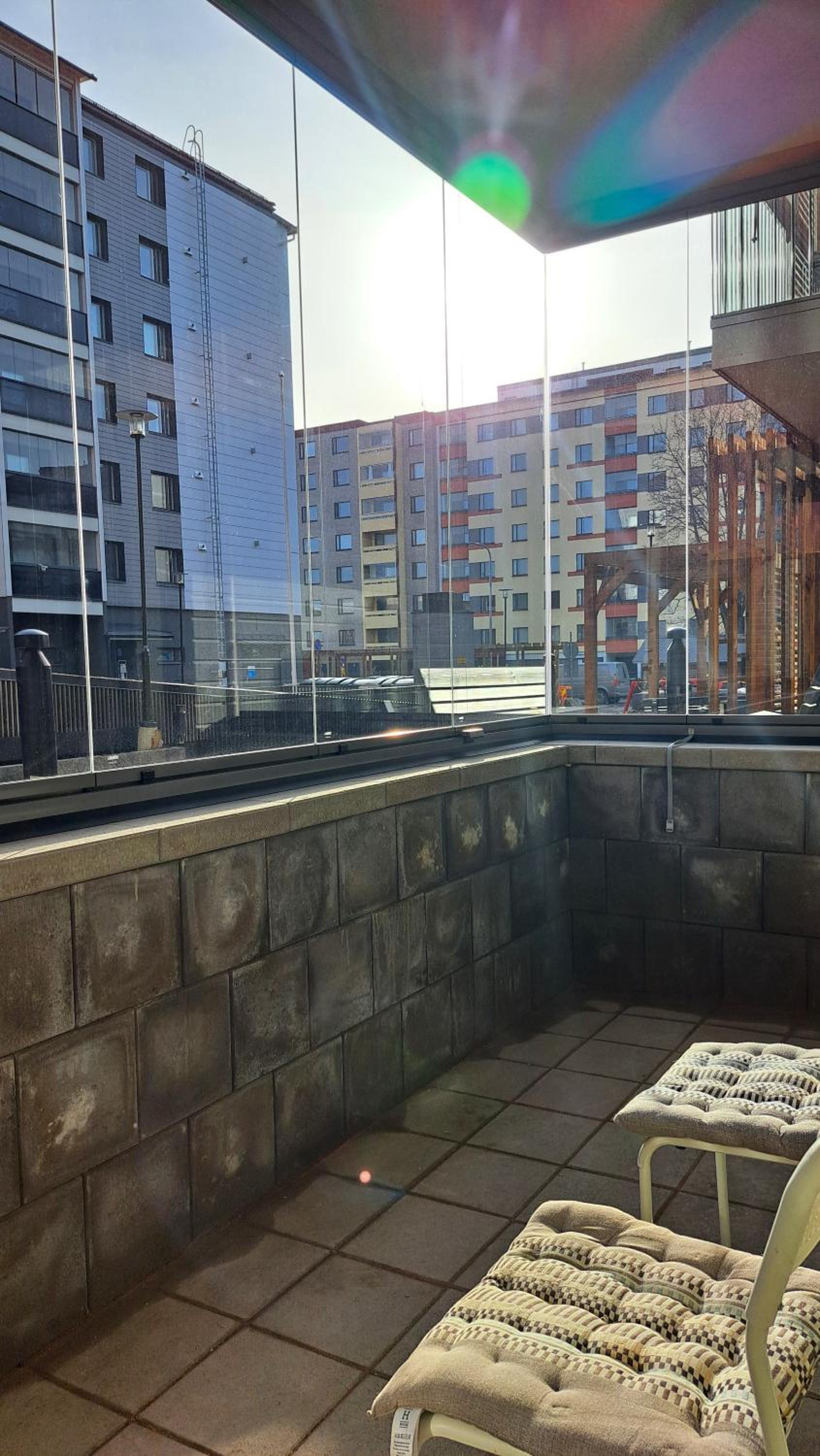 Kotimaailma Apartments, upea uusi kolmio terassilla, Tammela