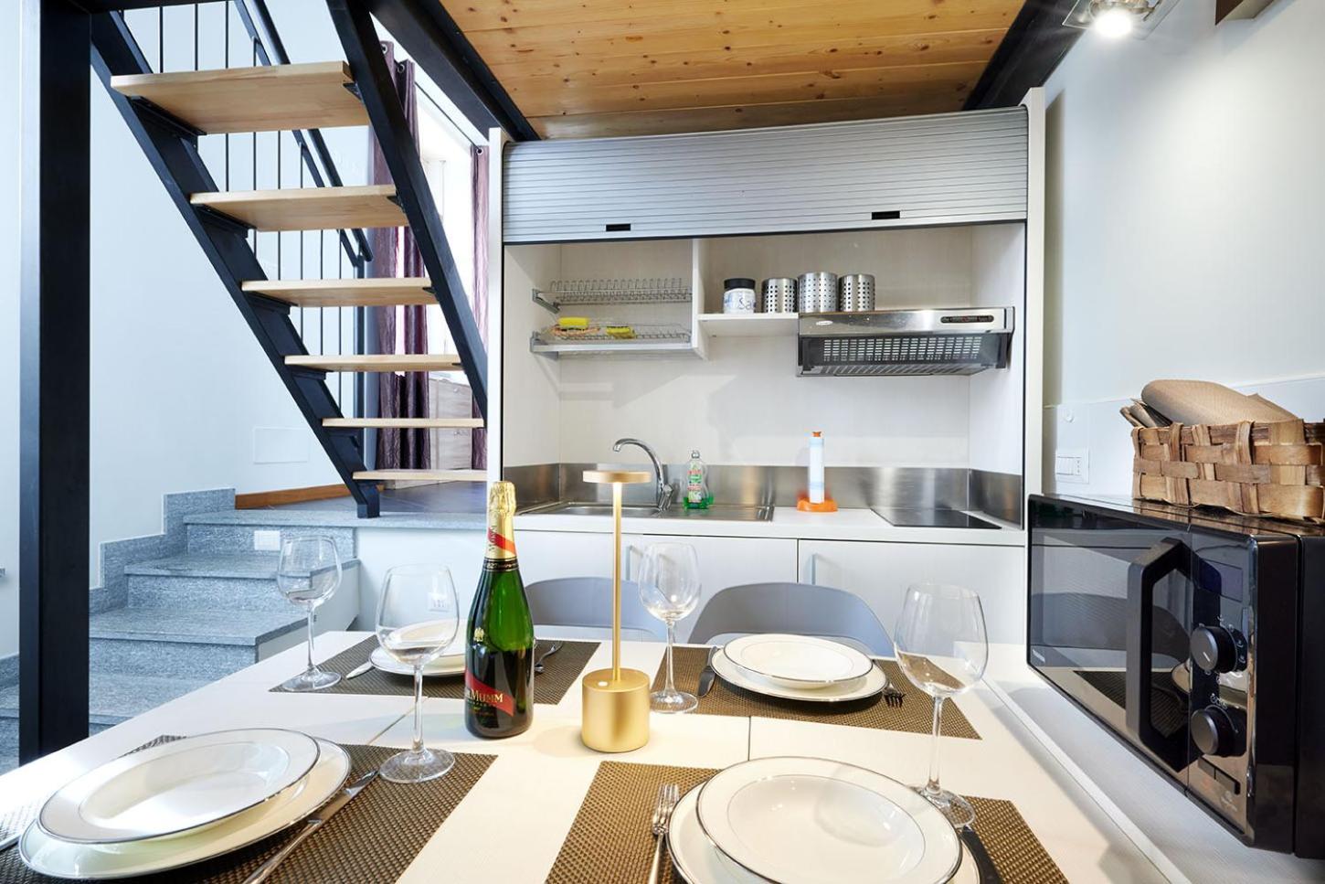 Loft Santa Giulia en Turin — kitchen