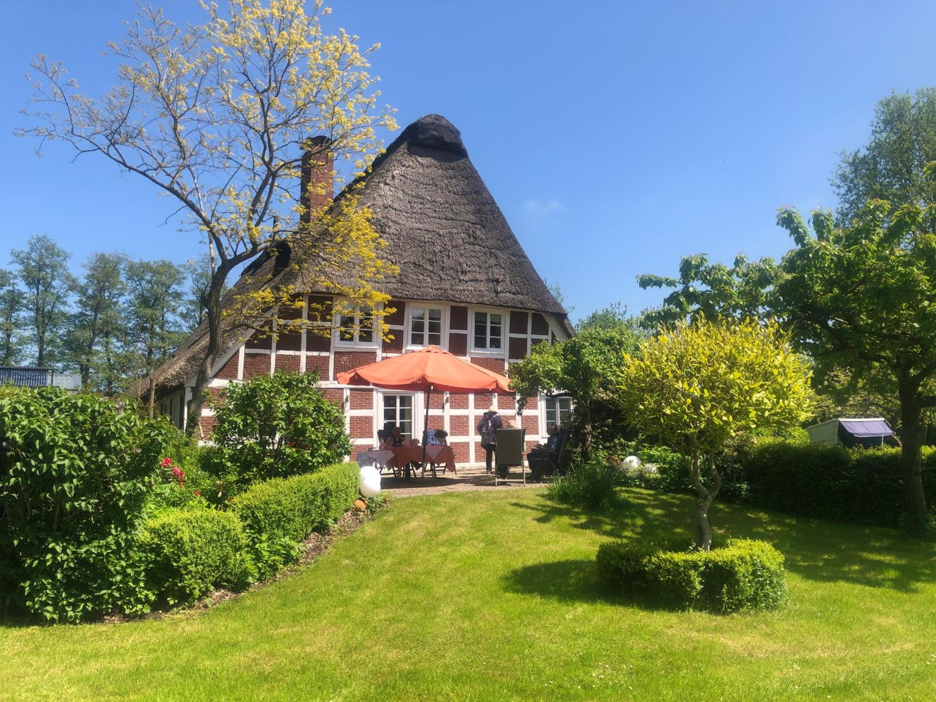 Altes Landhaus Oste, Klavier Appartement, 2 Zimmer mit Kamin
