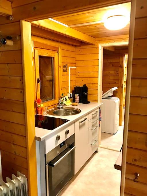 FEWO PARTNERS Haus Clemens - Gemütliches Holzhaus mit Grundstück nahe Badesee