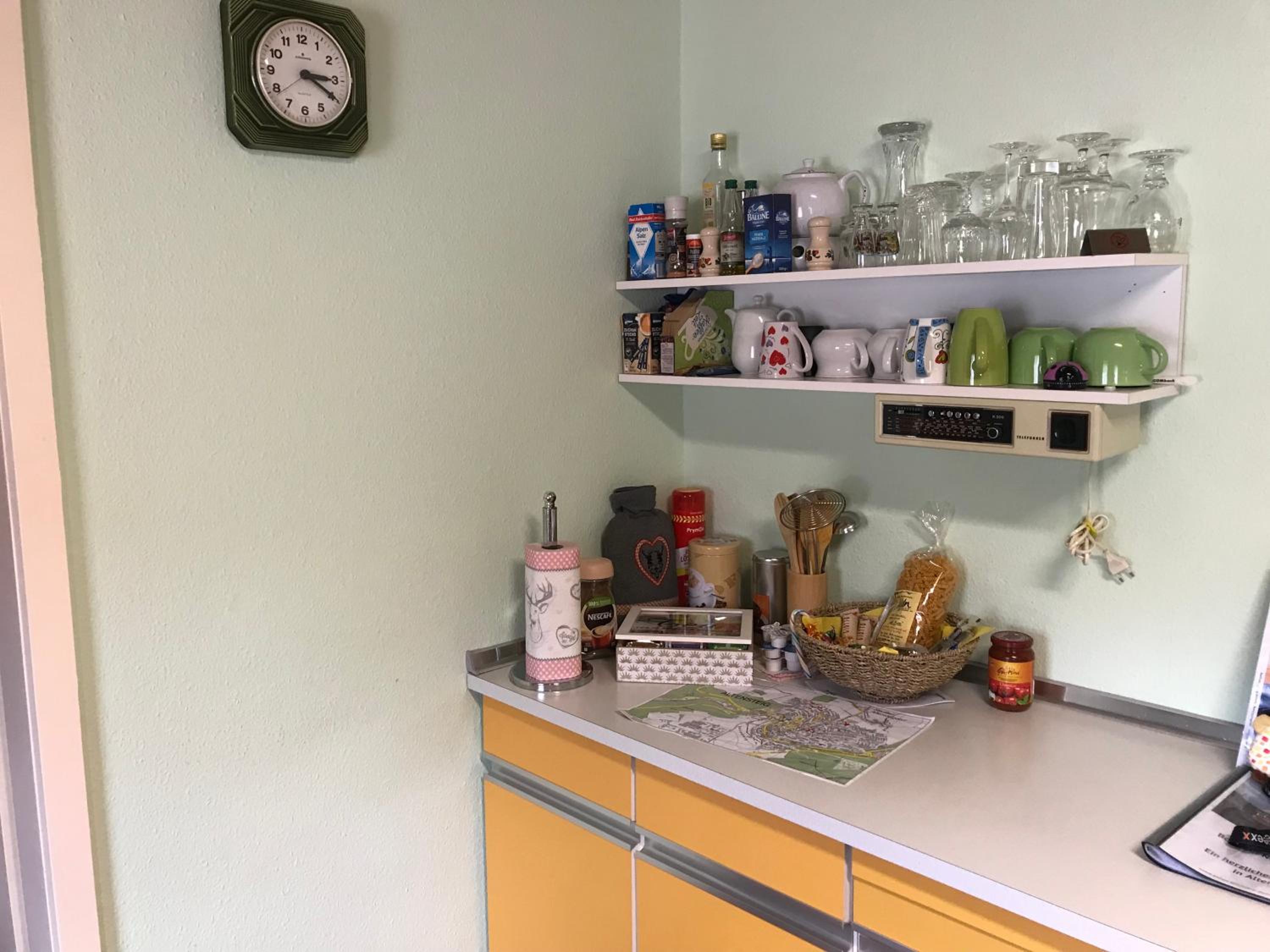 Retro Ferienwohnung mit Schlossblick im Nordschwarzwald