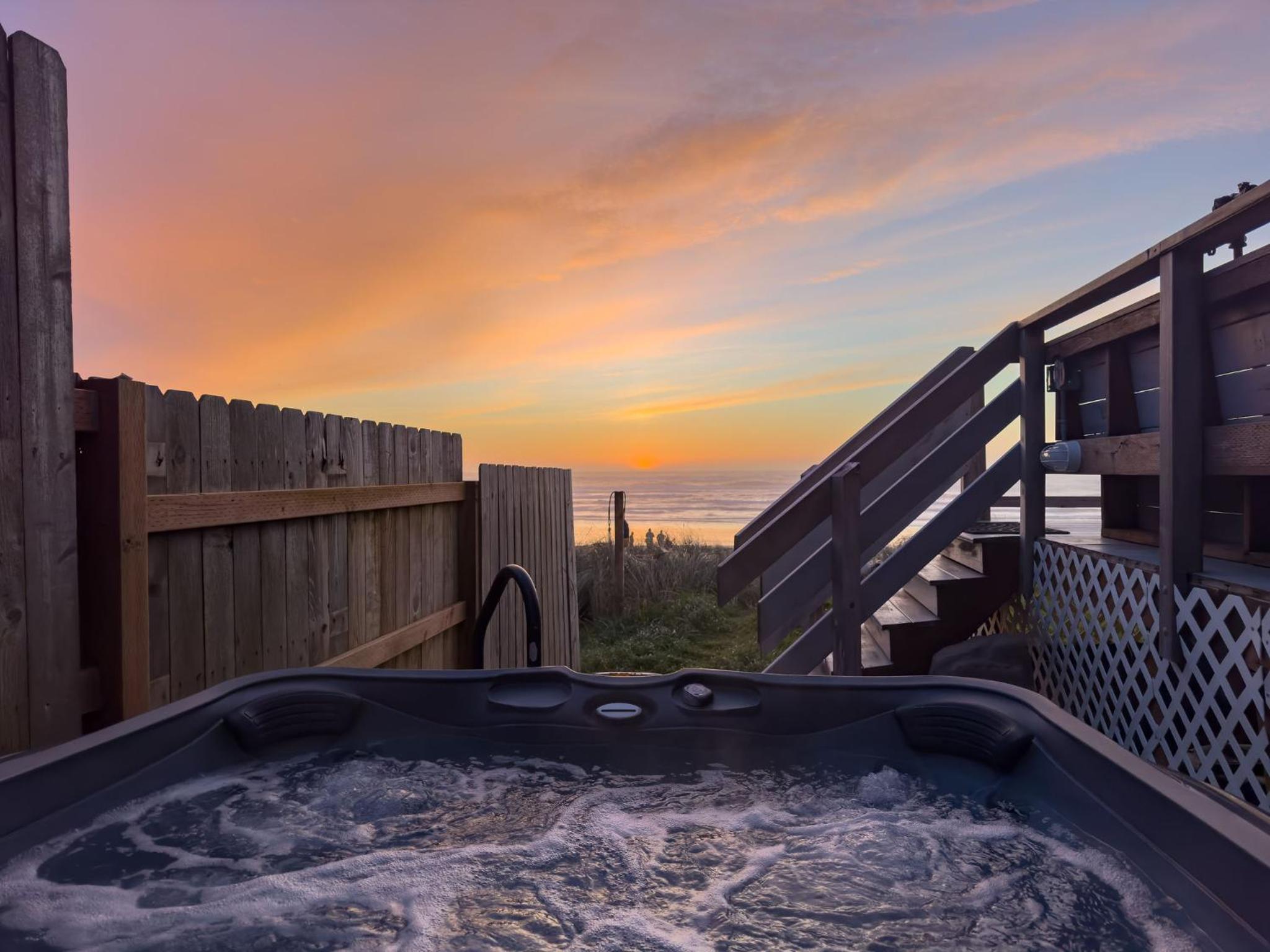 Steps From The Beach! HotTub, $1M Ocean View, Deck view 2
