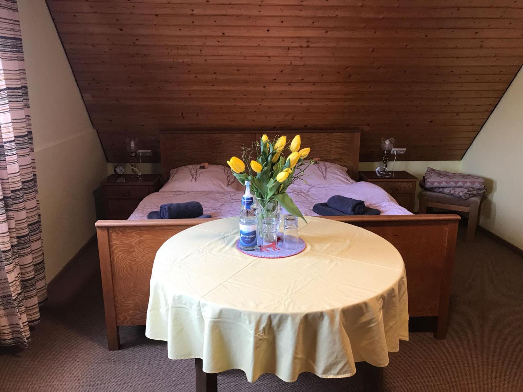 Retro Ferienwohnung mit Schlossblick im Nordschwarzwald